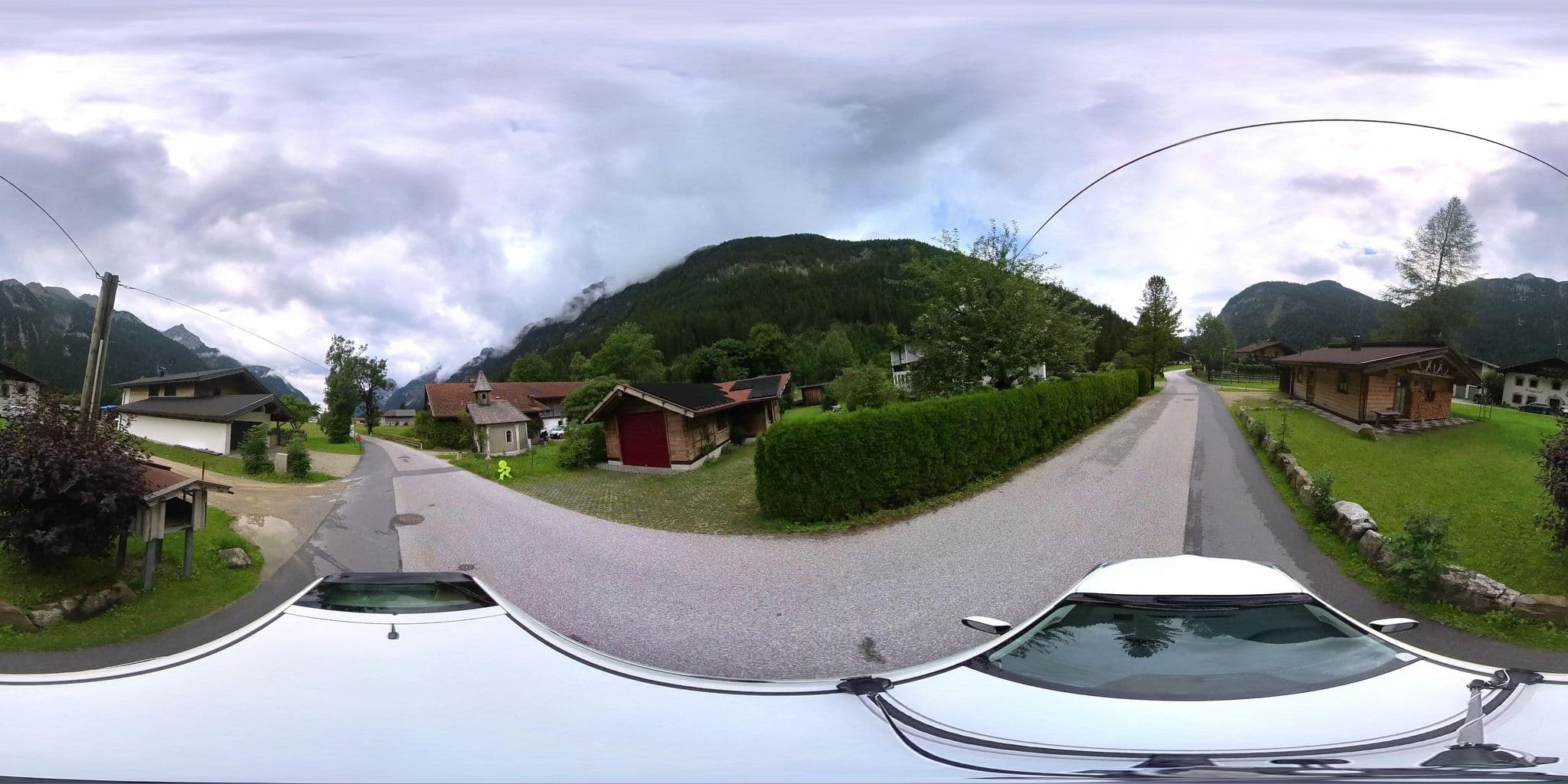 Street view near Jägerheim, Scharnitz — © osmplus_org (CC BY-SA · Mapillary)