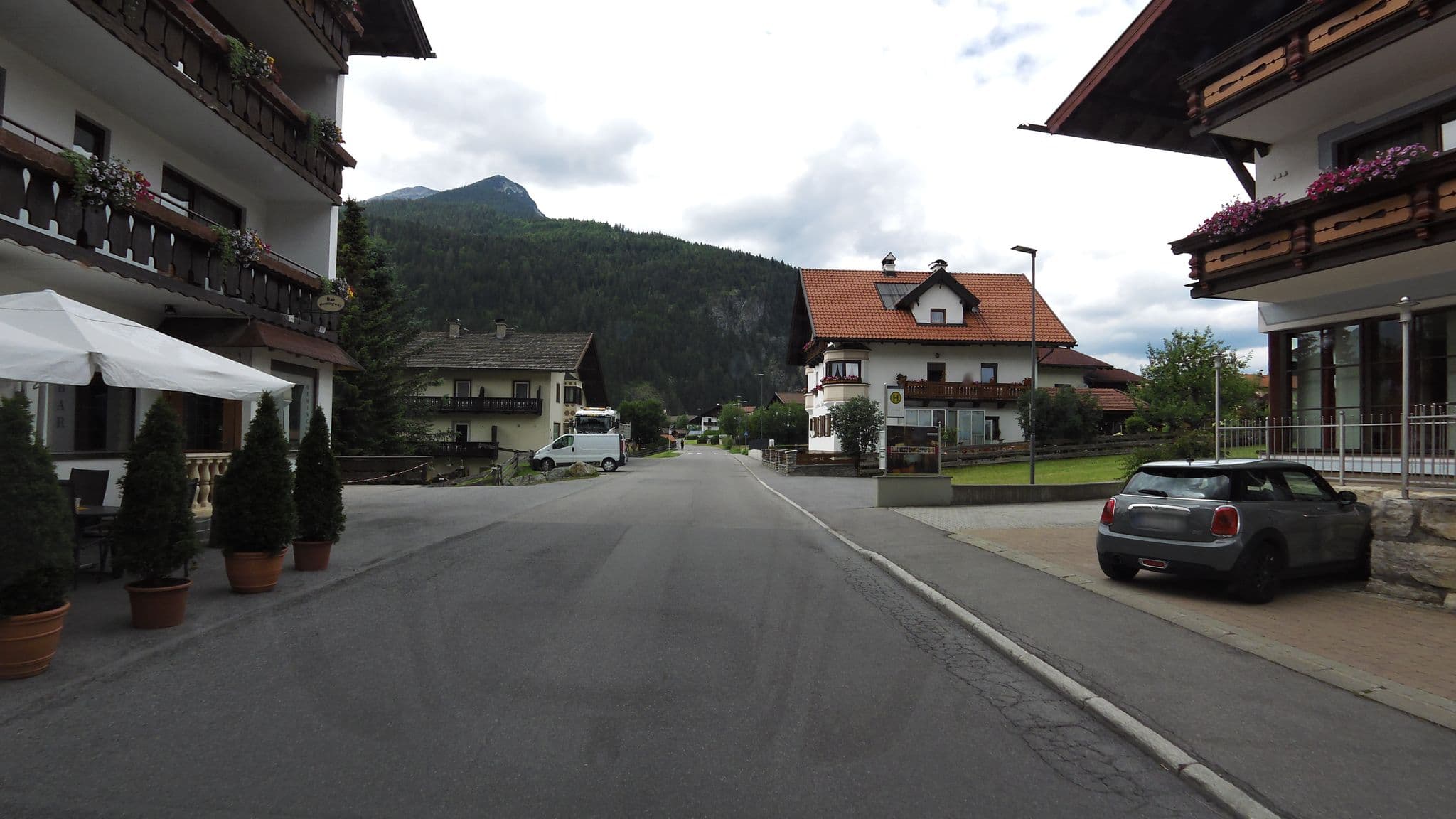 Street view near Hotel Feneberg, Ehrwald — © czmrtn (CC BY-SA · Mapillary)