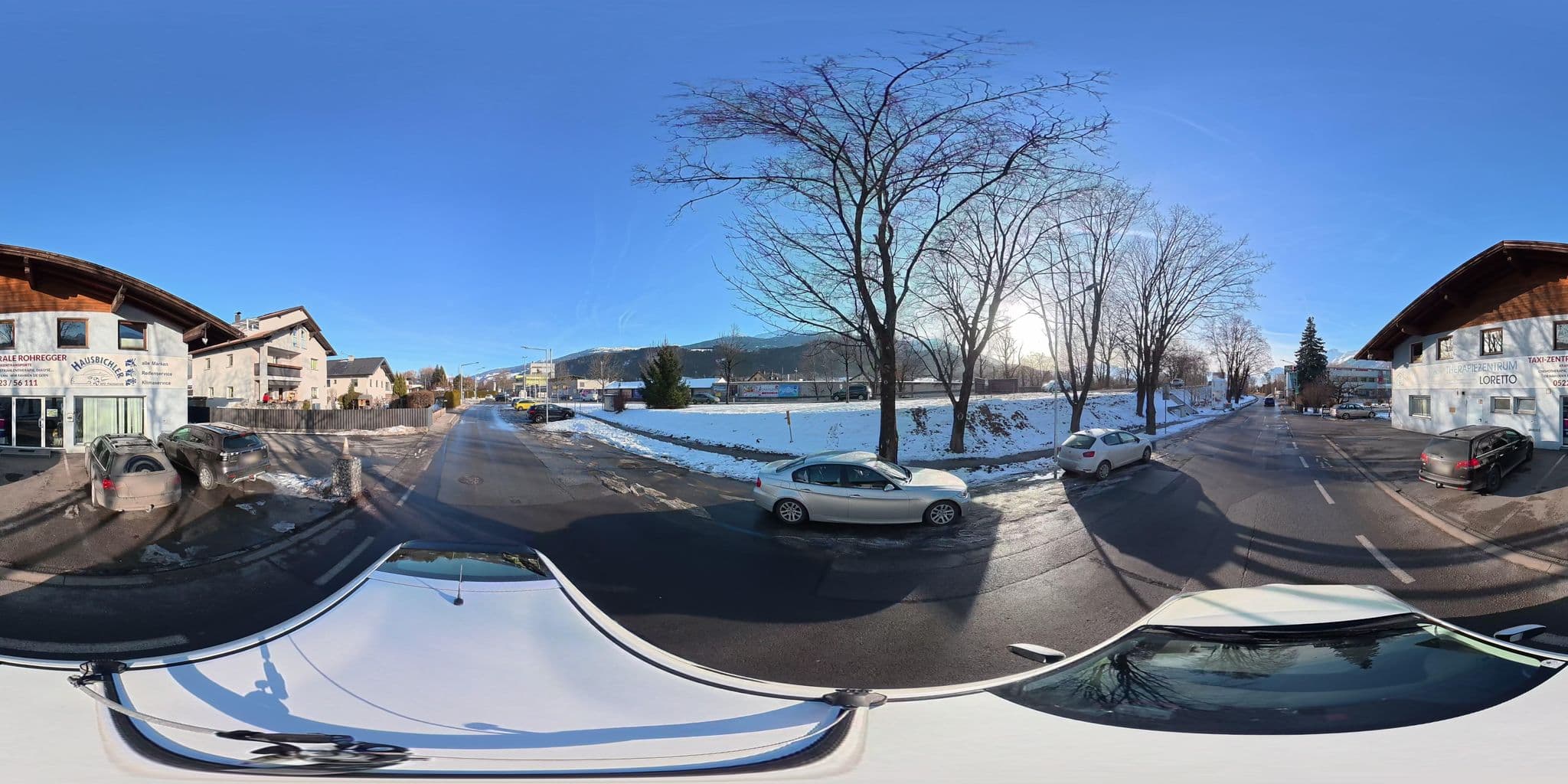 Street view near Sporthotel Schieferle, Thaur — © osmplus_org (CC BY-SA · Mapillary)