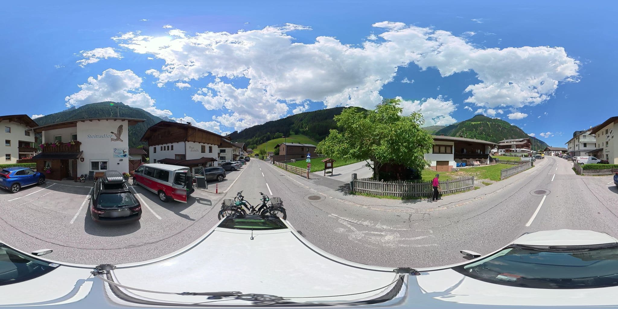Street view near Pension Steinadler, Neustift im Stubaital — © osmplus_org (CC BY-SA · Mapillary)
