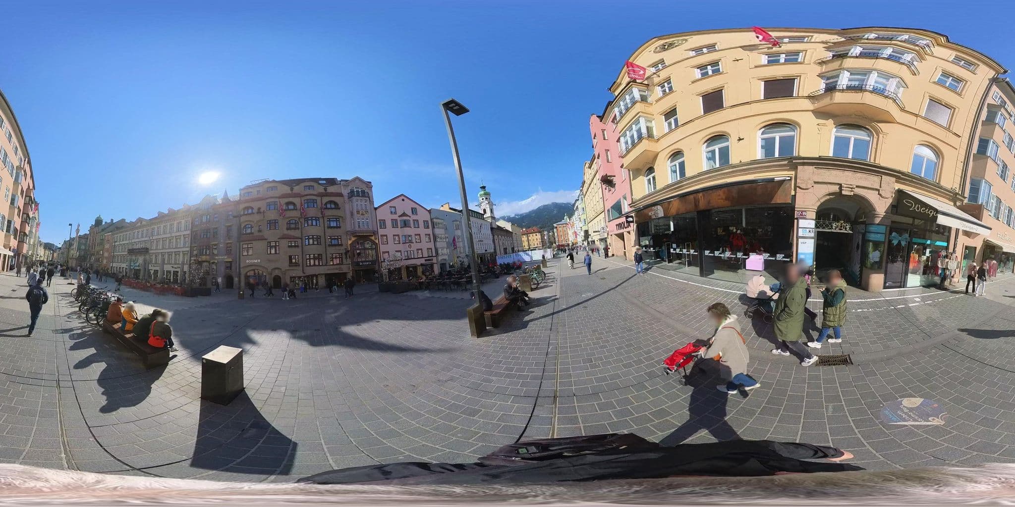 Street view near Drei-D Gastronomie, Innsbruck — © osmplus_org (CC BY-SA · Mapillary)