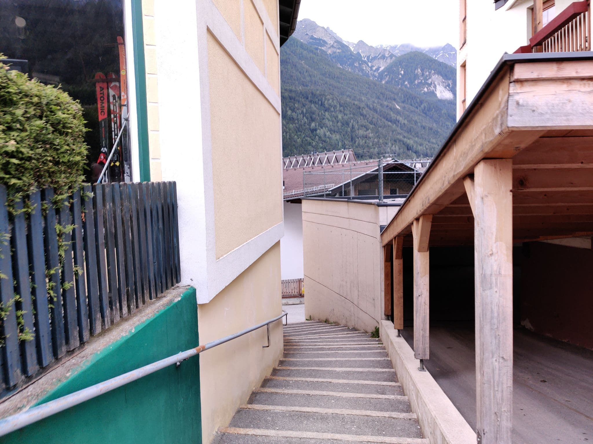 Street view near Hotel Hofer, Fulpmes — © aceini (CC BY-SA · Mapillary)