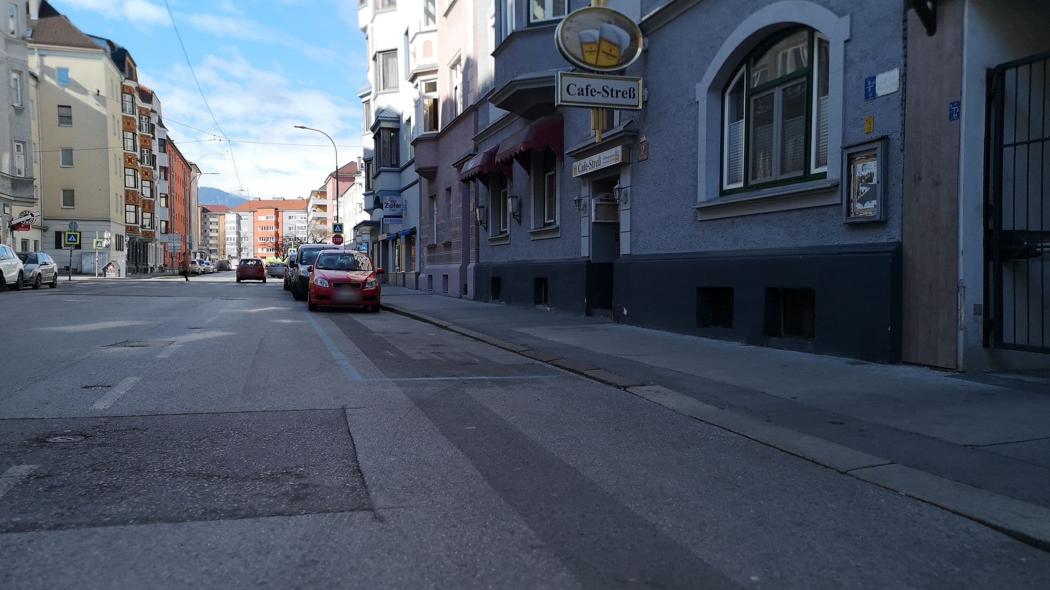 Street view near Gasthaus Stress, Pradl — © chrispy (CC BY-SA · Mapillary)