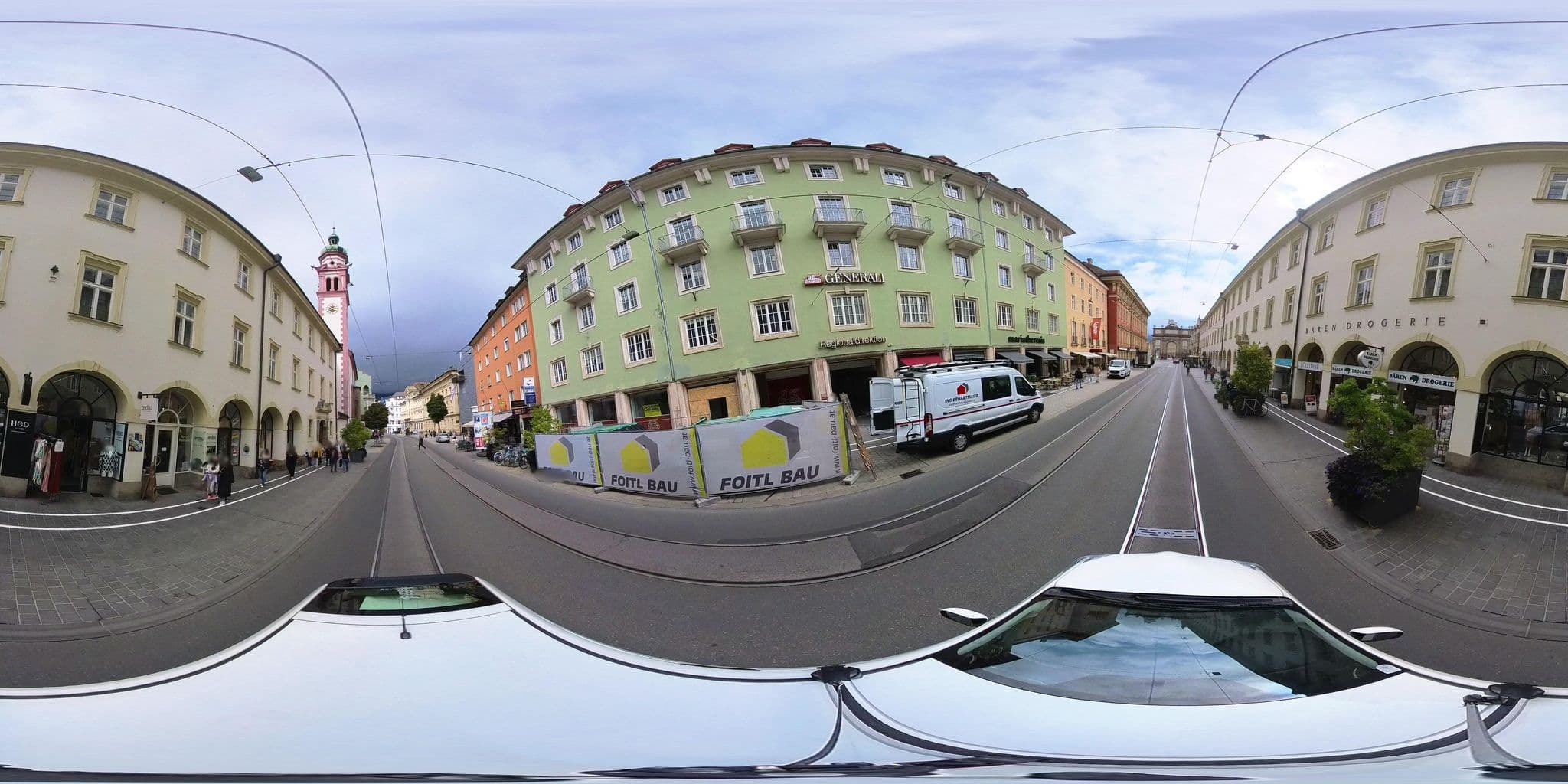 Street view near Johann Mayr, Innsbruck — © osmplus_org (CC BY-SA · Mapillary)