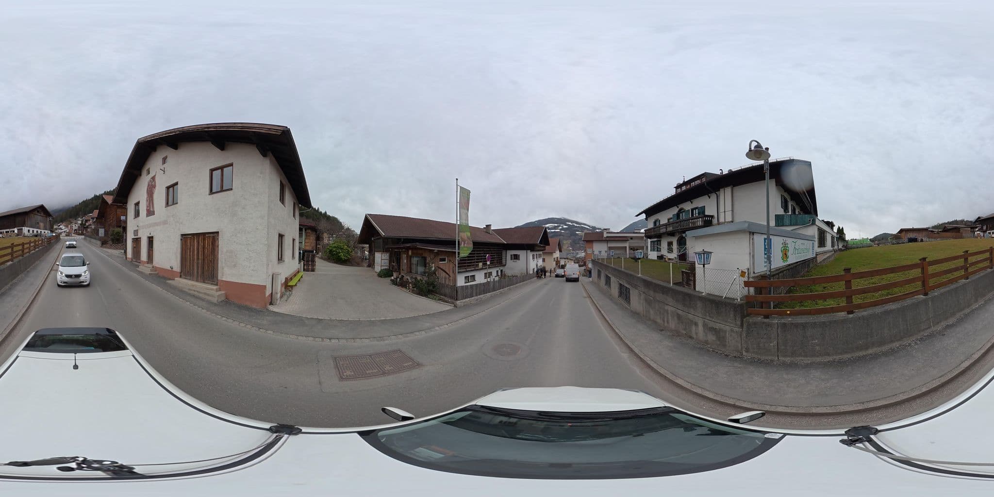 Street view near Gasthof-Pension Fritznerhof, Fritzens — © osmplus_org (CC BY-SA · Mapillary)