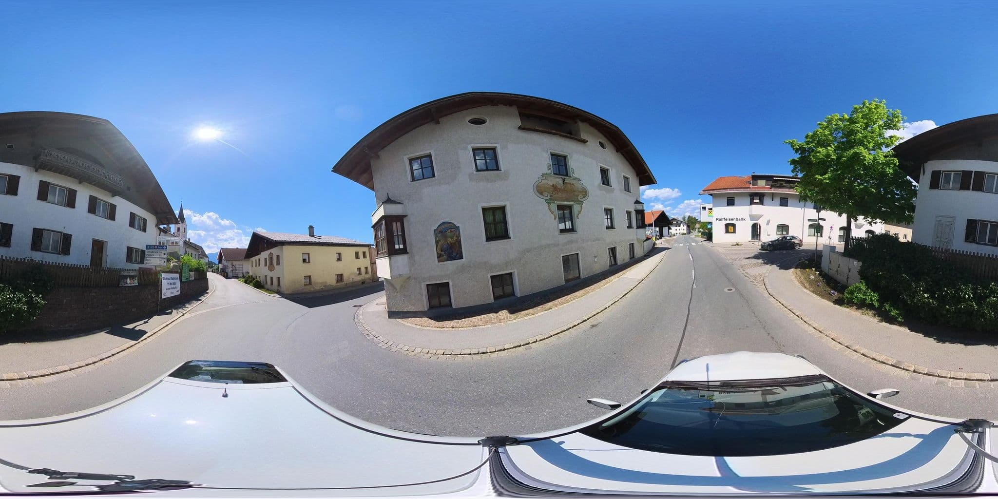 Street view near Post Sistrans, Sistrans — © osmplus_org (CC BY-SA · Mapillary)