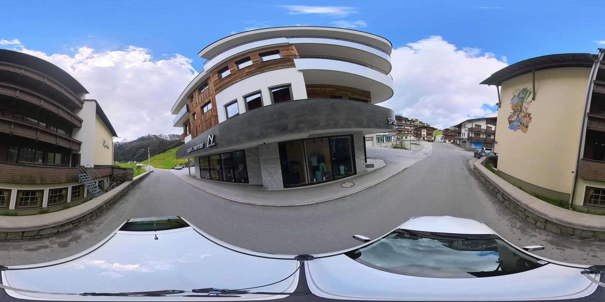 Street view near Sporthotel Kirchler, Tux — © osmplus_org (CC BY-SA · Mapillary)