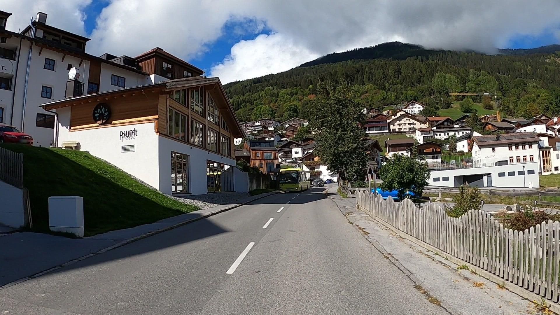 Street view near Haus Leister, Prutz