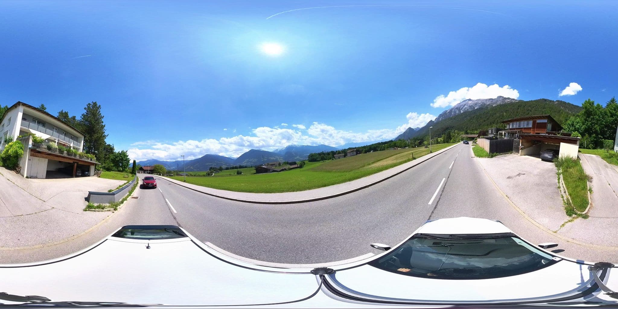 Street view near Haus Guglia, Fritzens — © osmplus_org (CC BY-SA · Mapillary)