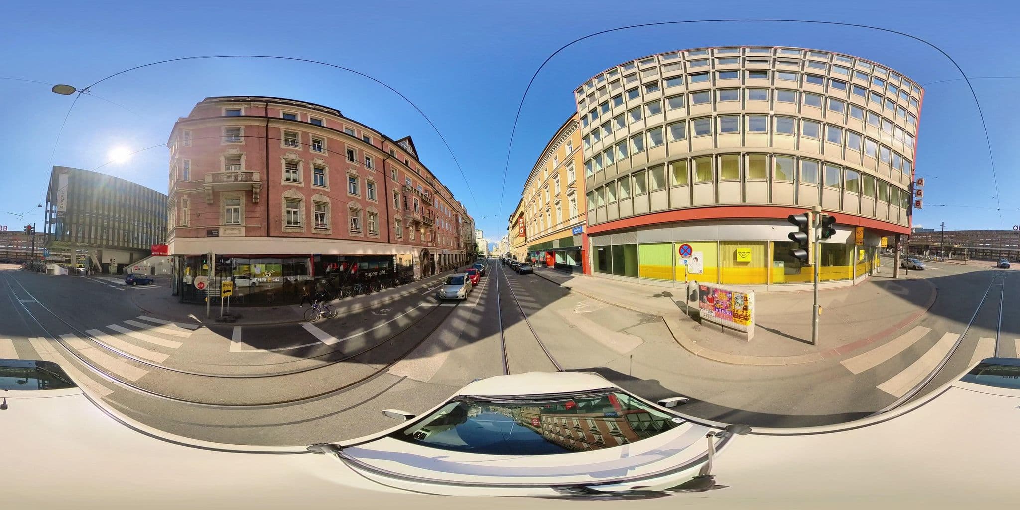 Street view near Maisonette Hauptbanhof, Innsbruck — © osmplus_org (CC BY-SA · Mapillary)