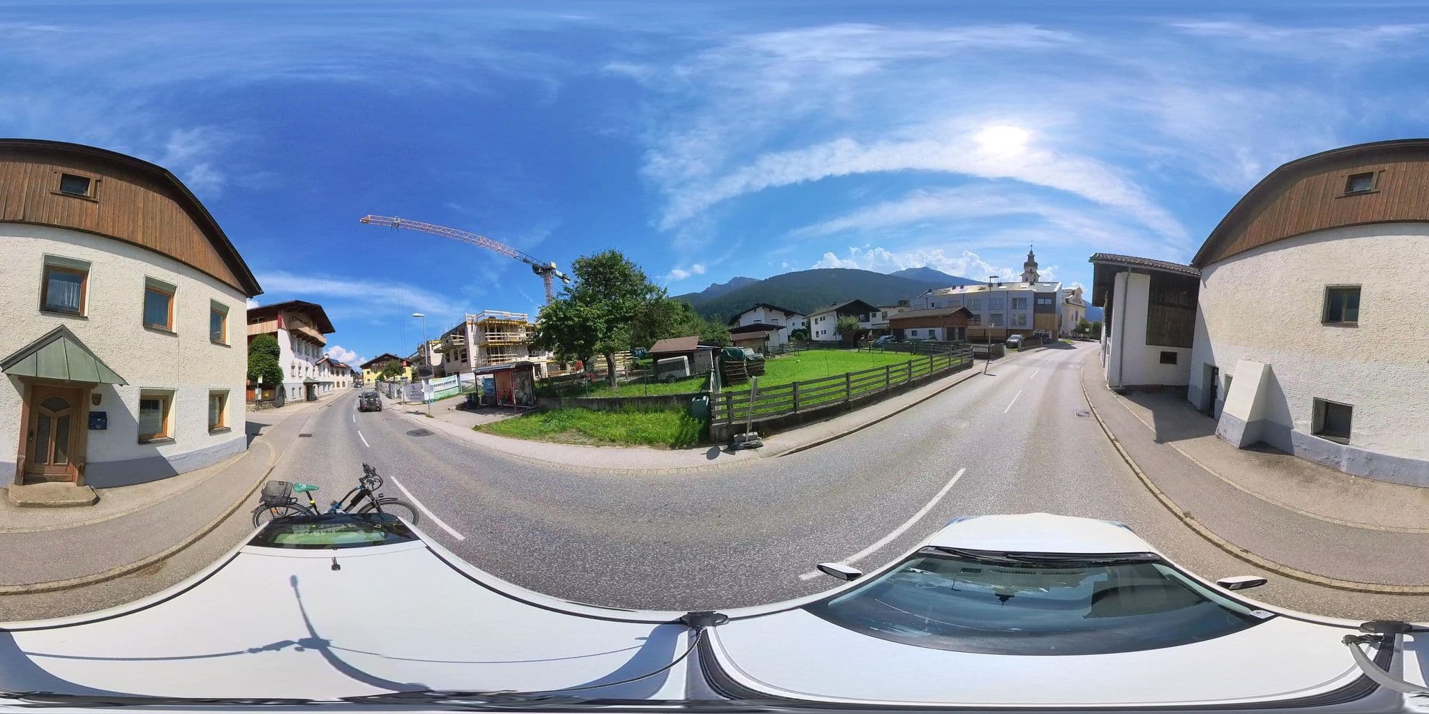 Street view near Alpinhotel Traubenwirt, Birgitz — © osmplus_org (CC BY-SA · Mapillary)