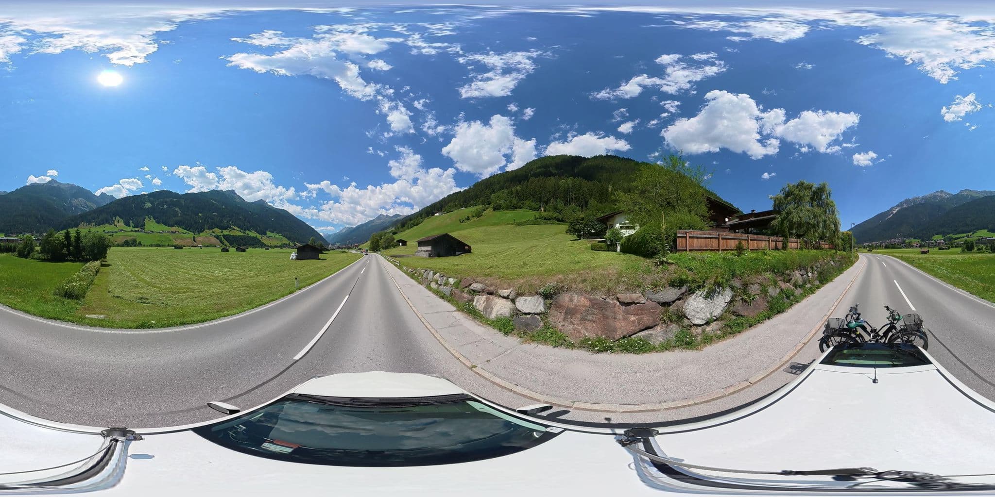Street view near Haus Caroline, Neustift im Stubaital — © osmplus_org (CC BY-SA · Mapillary)
