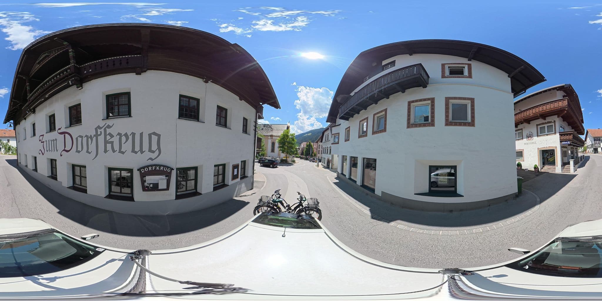 Street view near Dorfkrug, Fulpmes — © osmplus_org (CC BY-SA · Mapillary)