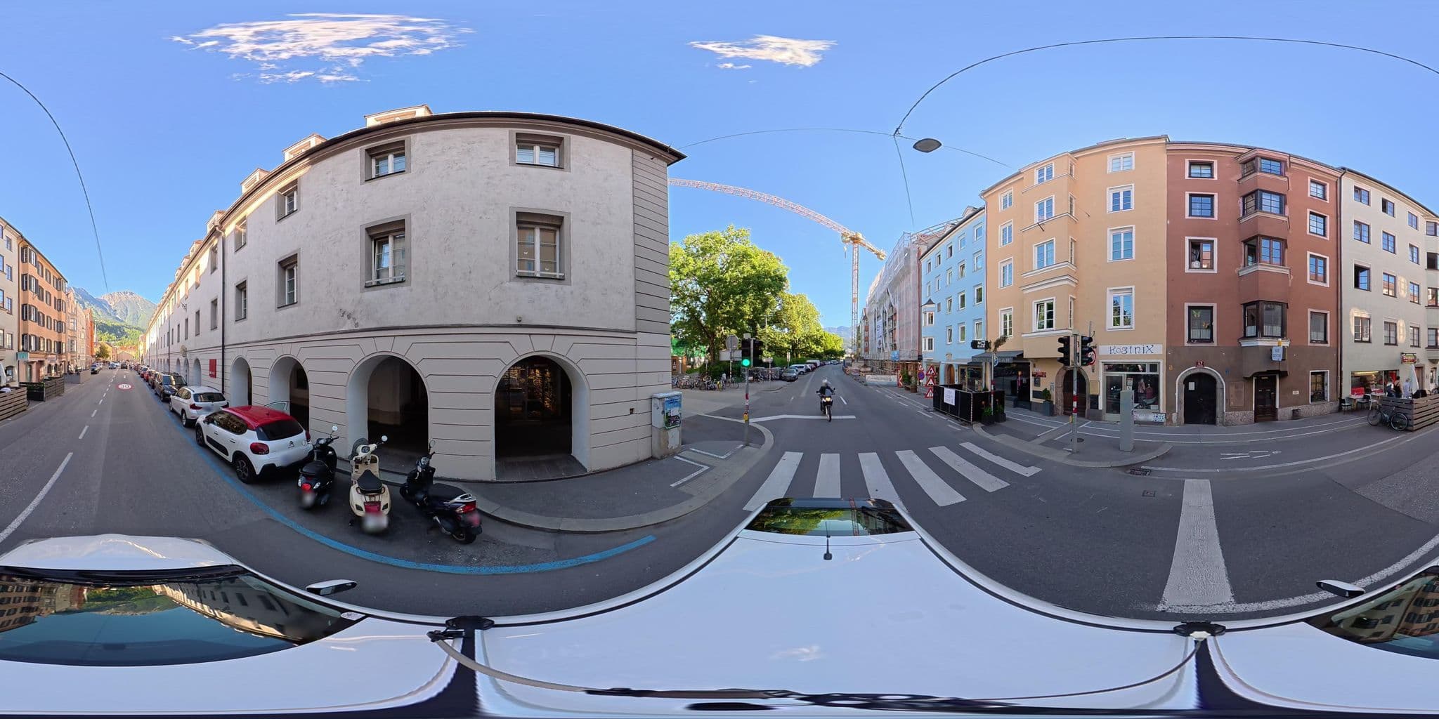 Street view near Gasthaus Bierbeisl, Innsbruck — © osmplus_org (CC BY-SA · Mapillary)