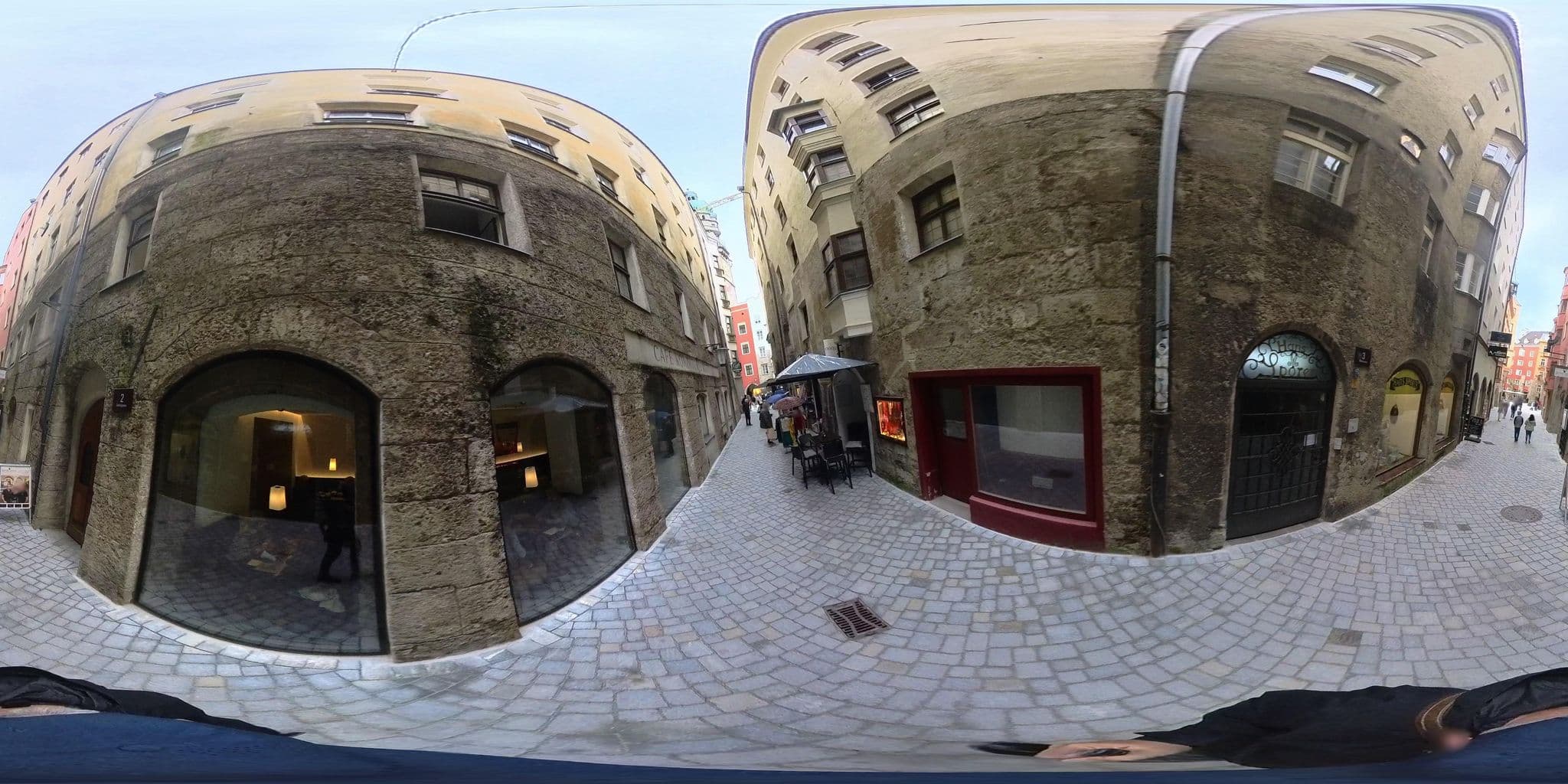 Street view near Hotel Happ, Innsbruck — © osmplus_org (CC BY-SA · Mapillary)