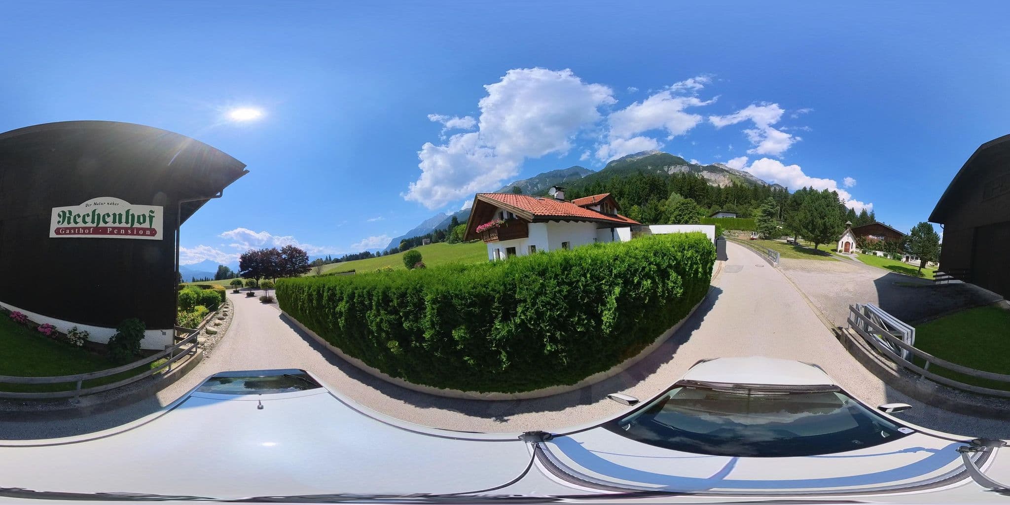Street view near Gasthof Pension Rechenhof, Arzl — © osmplus_org (CC BY-SA · Mapillary)