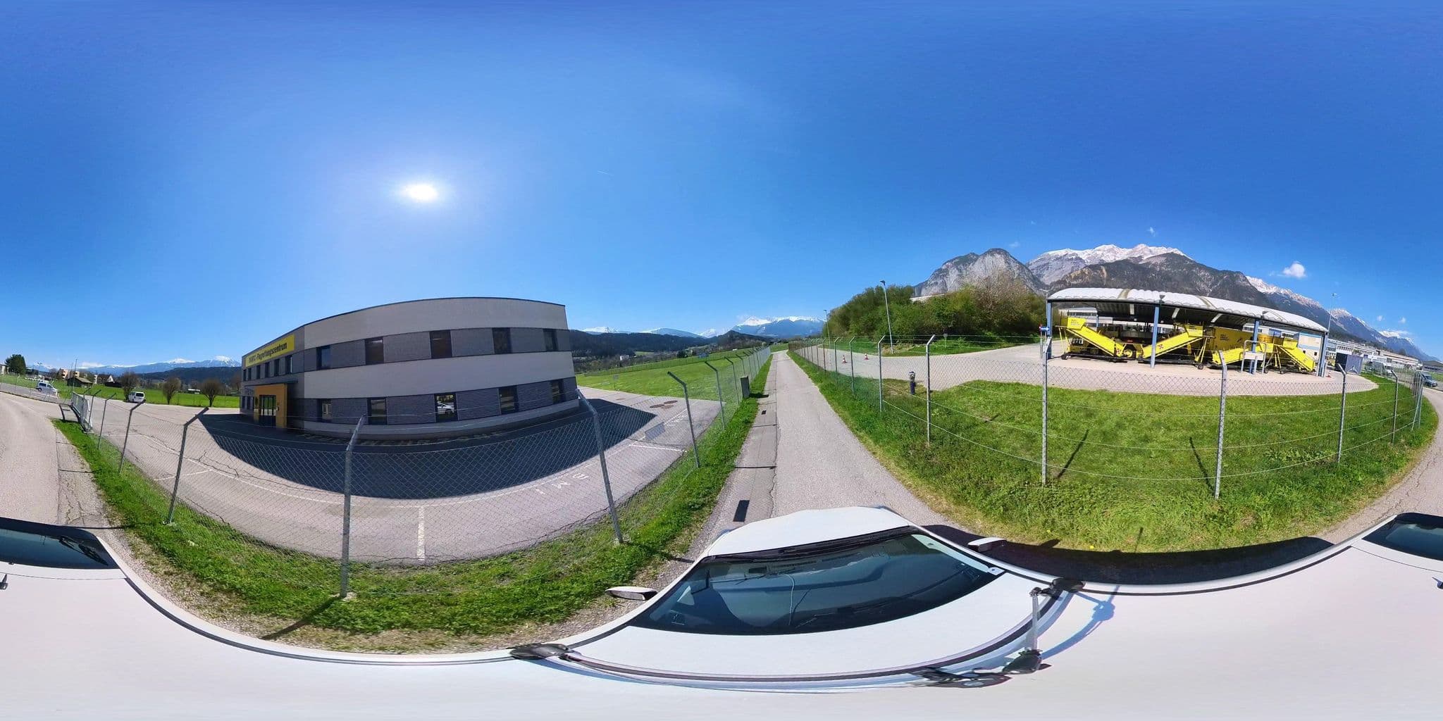 Street view near HELIAIR - Helikopter Air Transport GmbH, Völs — © osmplus_org (CC BY-SA · Mapillary)