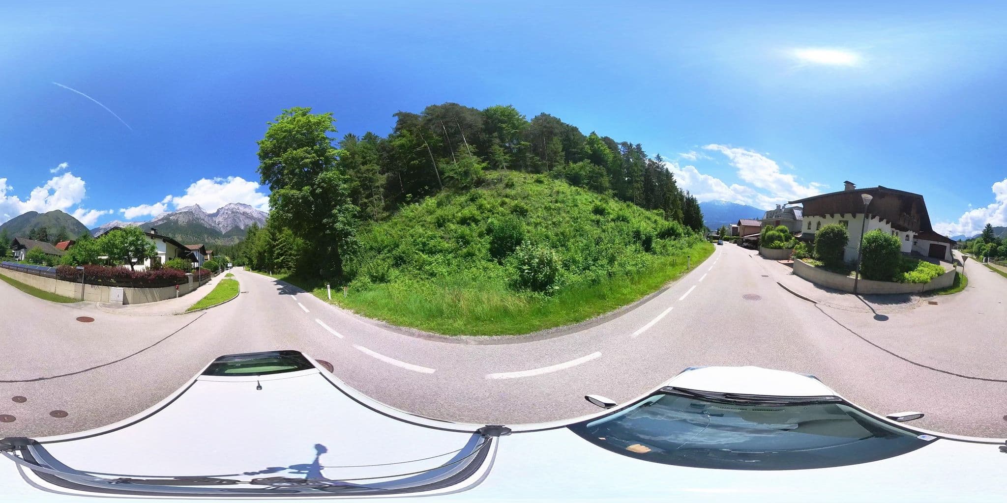 Street view near Haus Straninger, Absam — © osmplus_org (CC BY-SA · Mapillary)