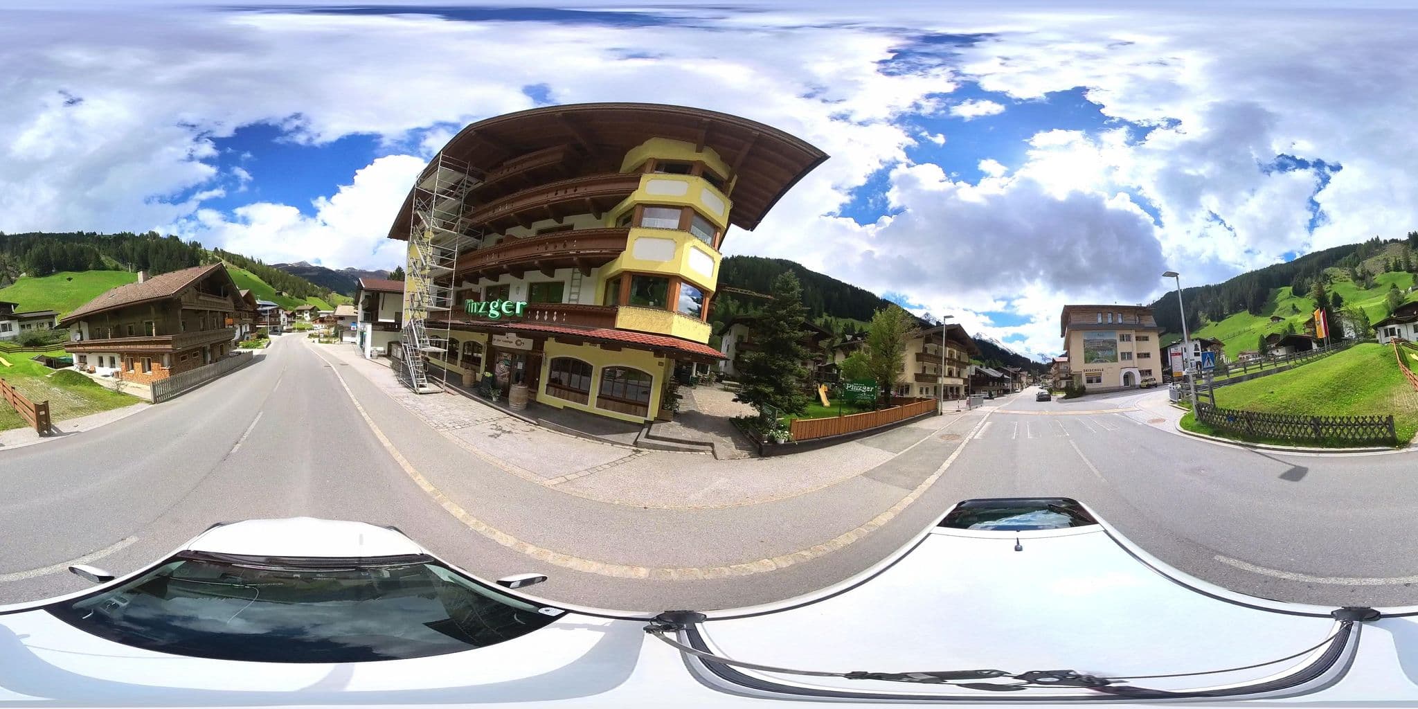 Street view near Hotel Pinzger Tux, Tux — © osmplus_org (CC BY-SA · Mapillary)