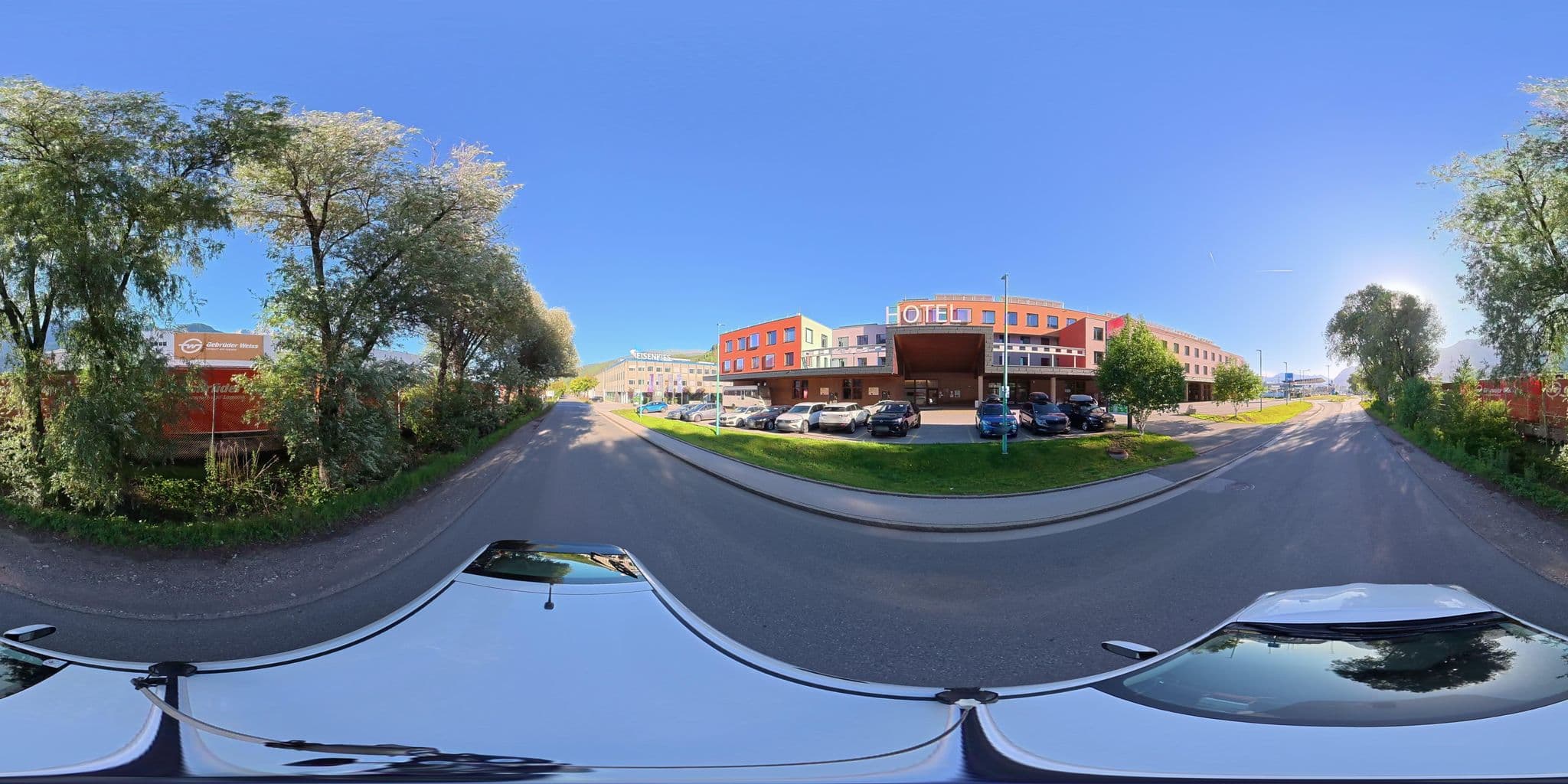 Street view near H-West, Ampass — © osmplus_org (CC BY-SA · Mapillary)