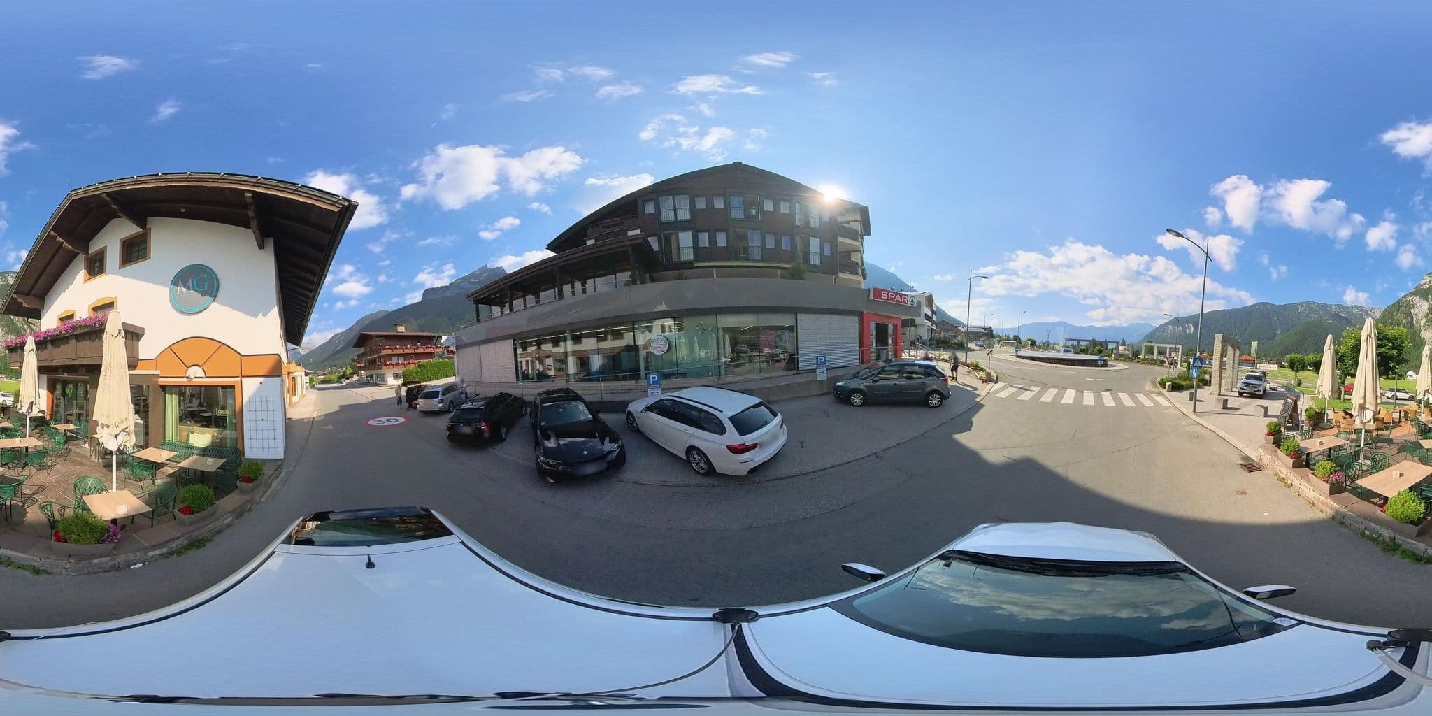 Street view near Hotel Klingler, Maurach — © osmplus_org (CC BY-SA · Mapillary)
