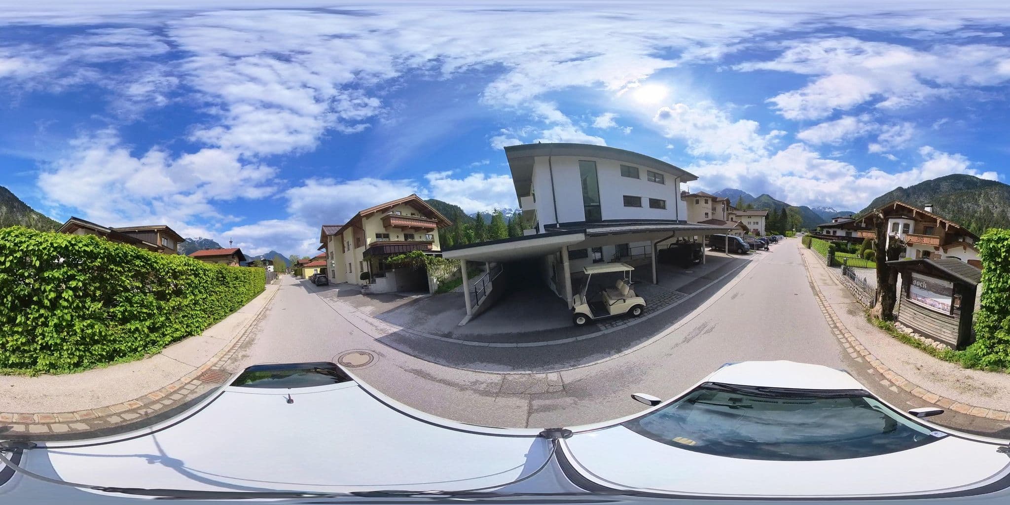 Street view near Alpengasthaus Falzthurn - Fam Ernst Kostenzer, Maurach — © osmplus_org (CC BY-SA · Mapillary)