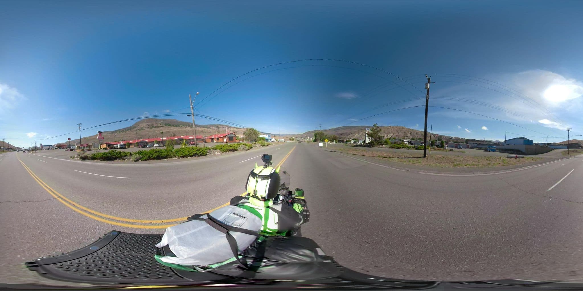 Street view near Sage Hills Motel, Cache Creek — © networklanman (CC BY-SA · Mapillary)