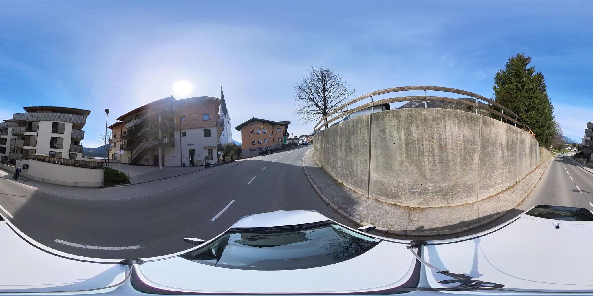 Street view near Kirchenwirt, Münster — © osmplus_org (CC BY-SA · Mapillary)