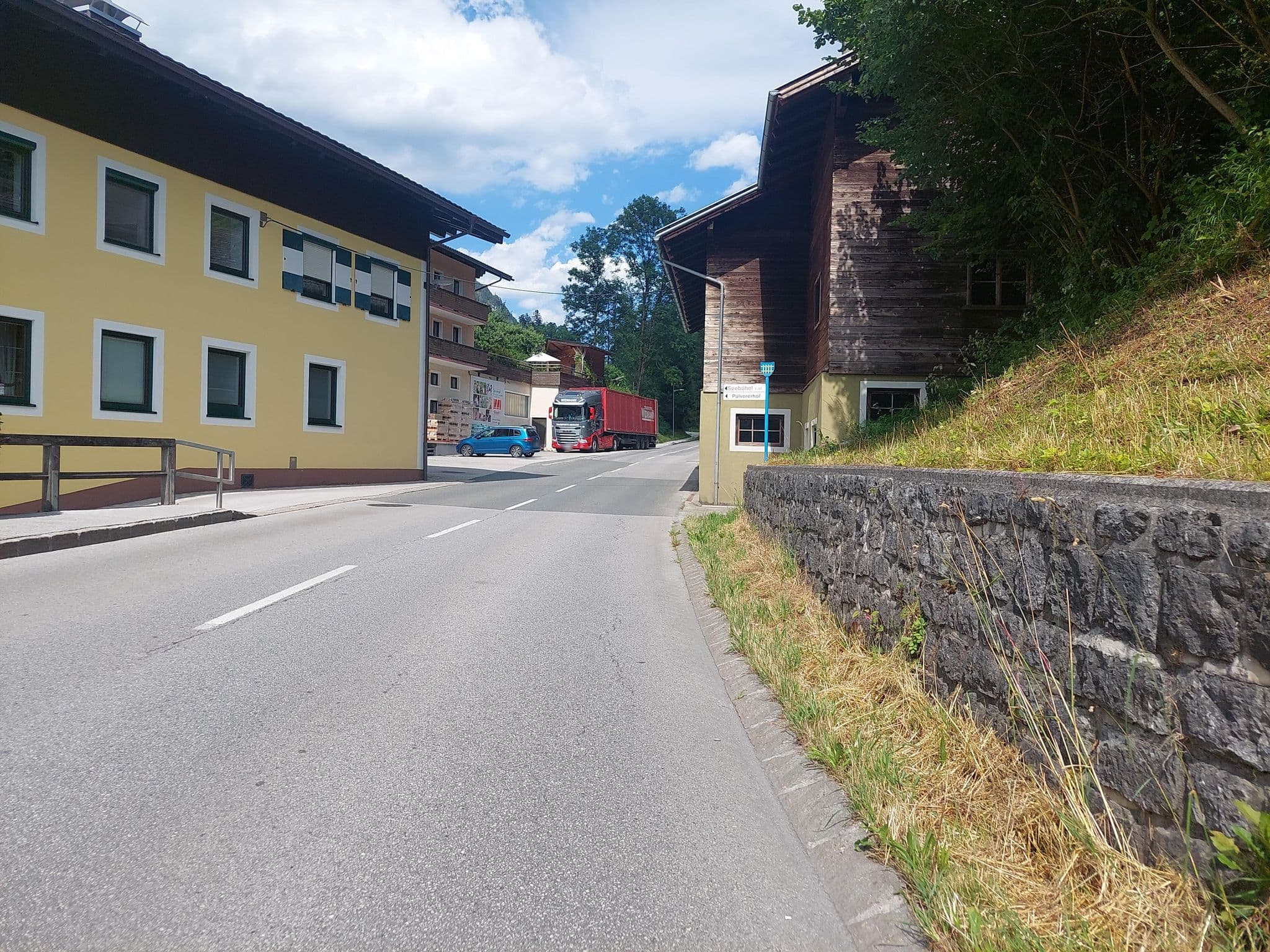 Street view near Erbhof Pension, Mariatal — © viavista (CC BY-SA · Mapillary)