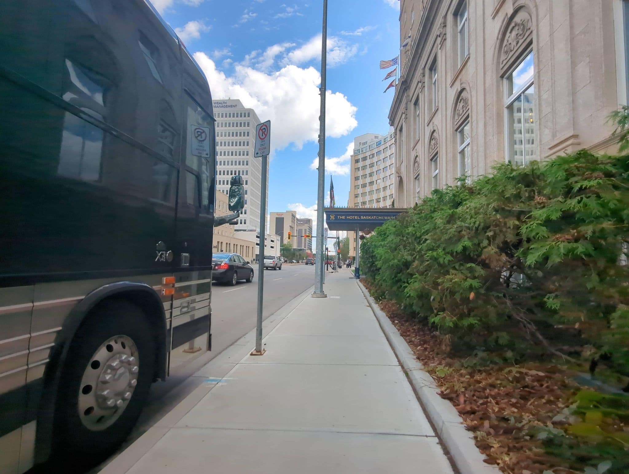 Street view near Hotel Saskatchewan Radisson Plaza, Centre Square — © malle_yeno (CC BY-SA · Mapillary)