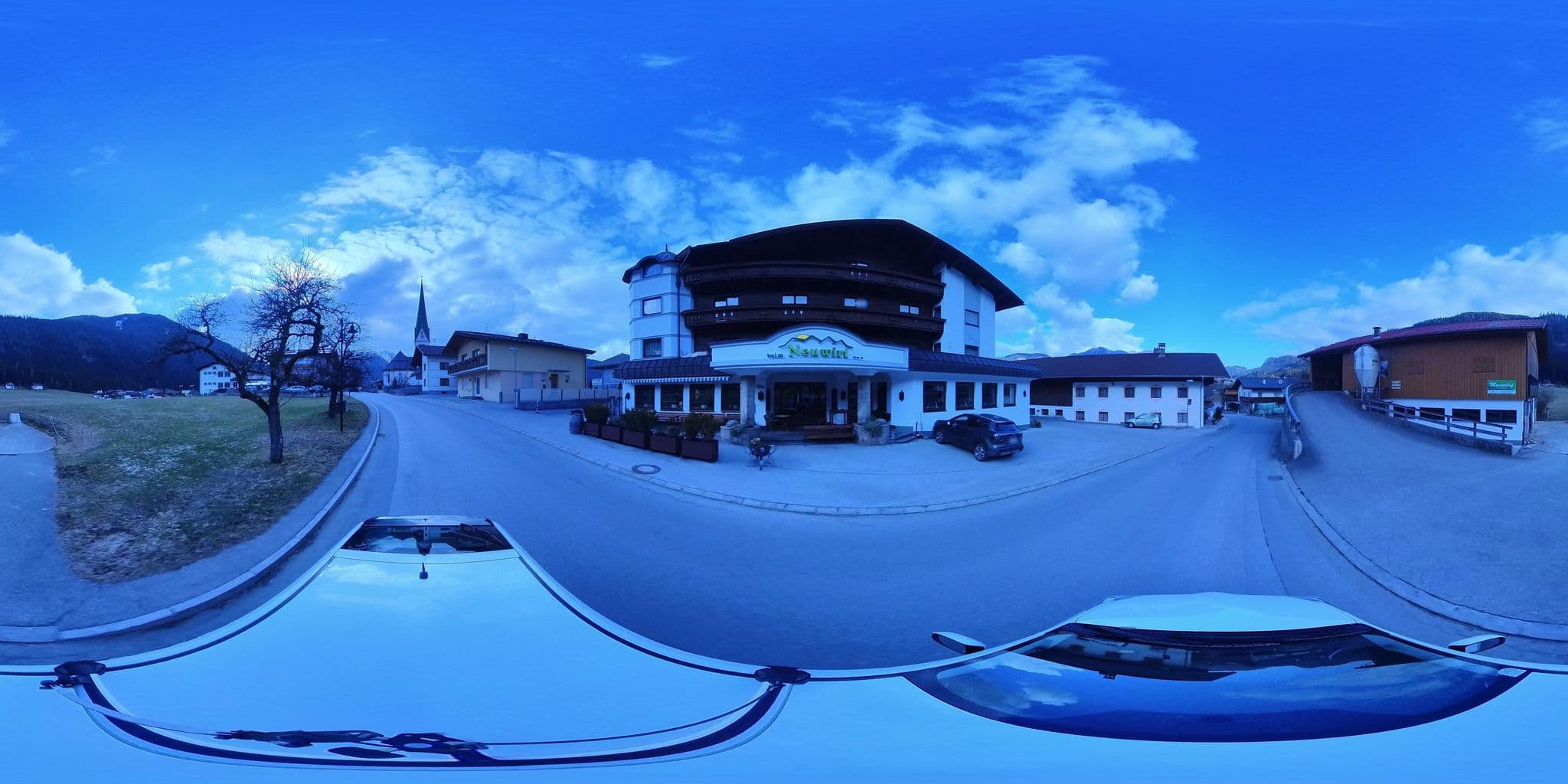 Street view near Hotel Neuwirt, Brandenberg — © osmplus_org (CC BY-SA · Mapillary)