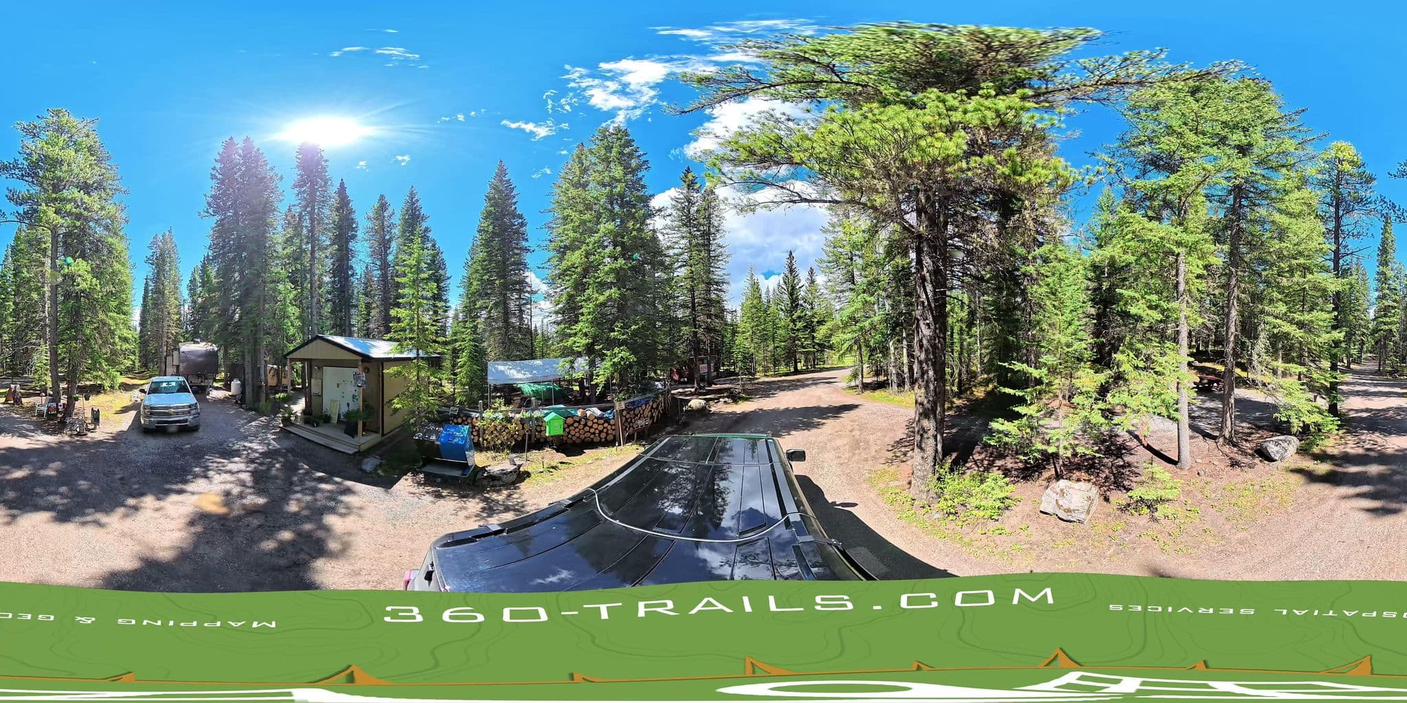 Street view near Upper Shunda Creek Campground, Golden