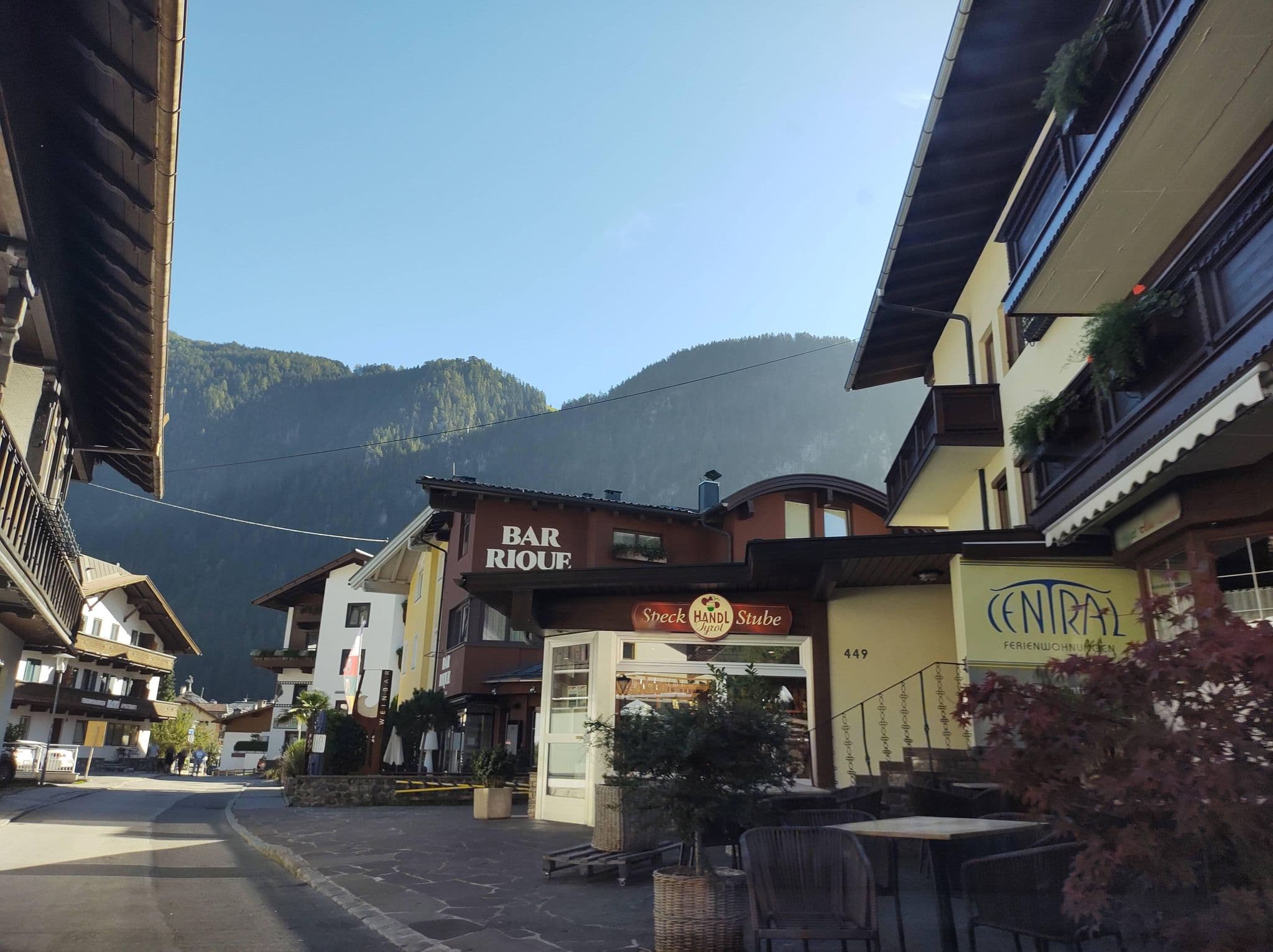 Street view near Hotel Central, Mayrhofen — © thetornado76 (CC BY-SA · Mapillary)