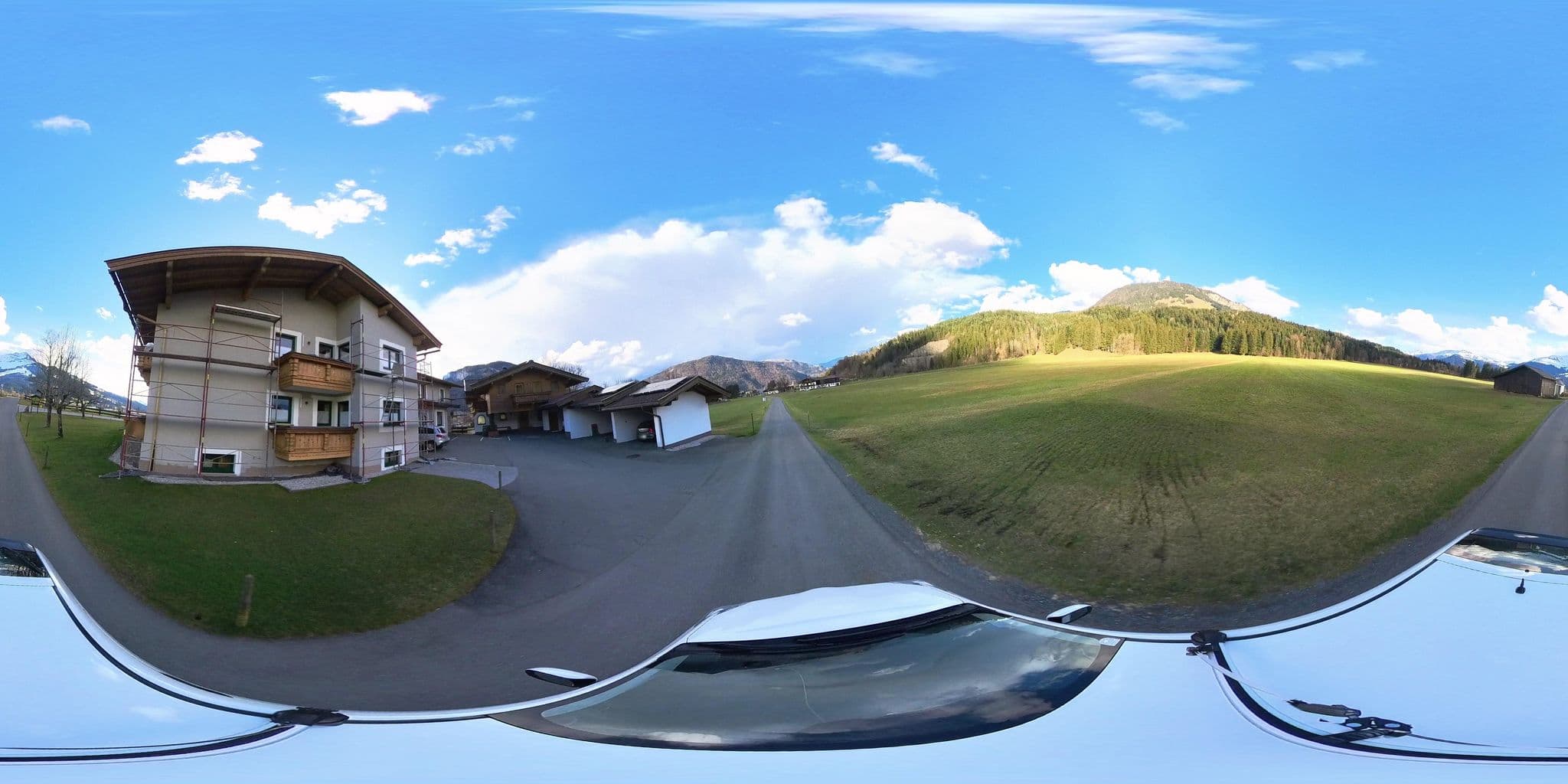 Street view near Pension Kalkschmidt, Sankt Johann in Tirol — © osmplus_org (CC BY-SA · Mapillary)