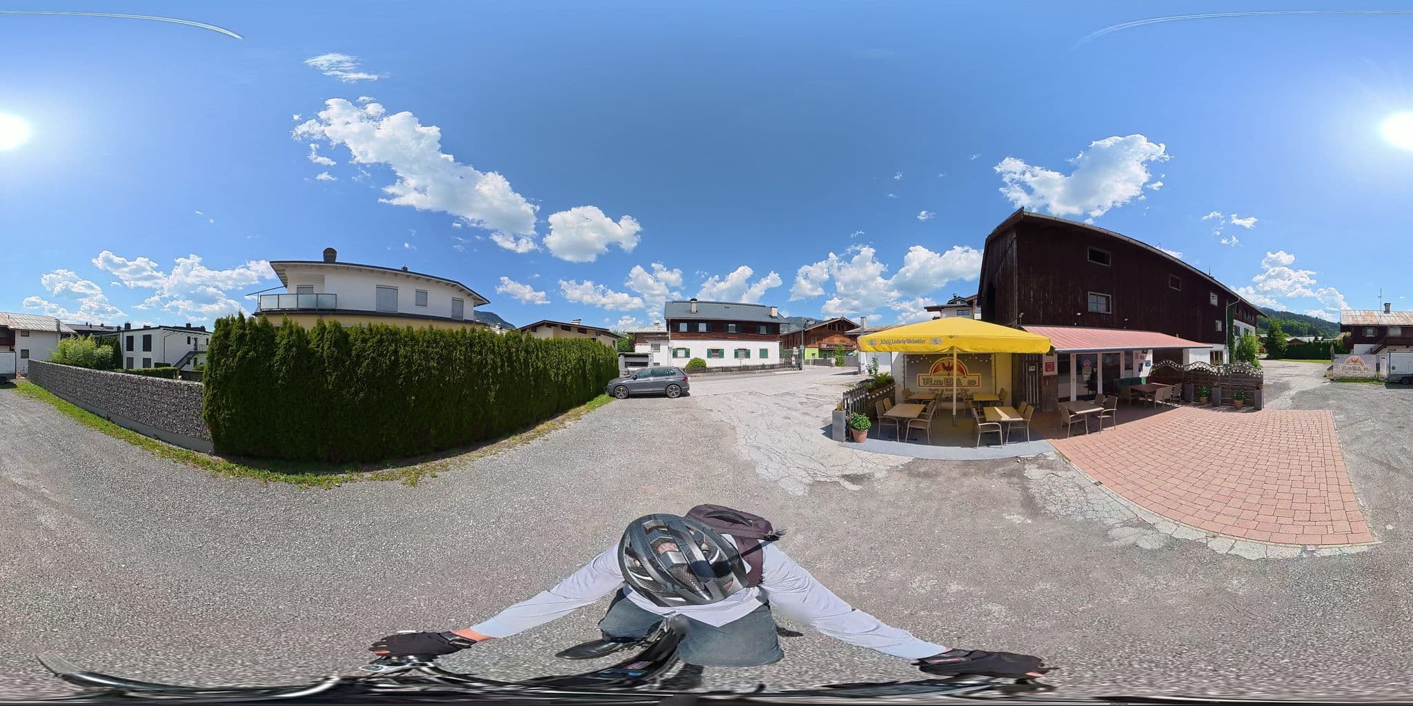 Street view near Pension Bachlweber, Sankt Johann in Tirol — © osmplus_org (CC BY-SA · Mapillary)