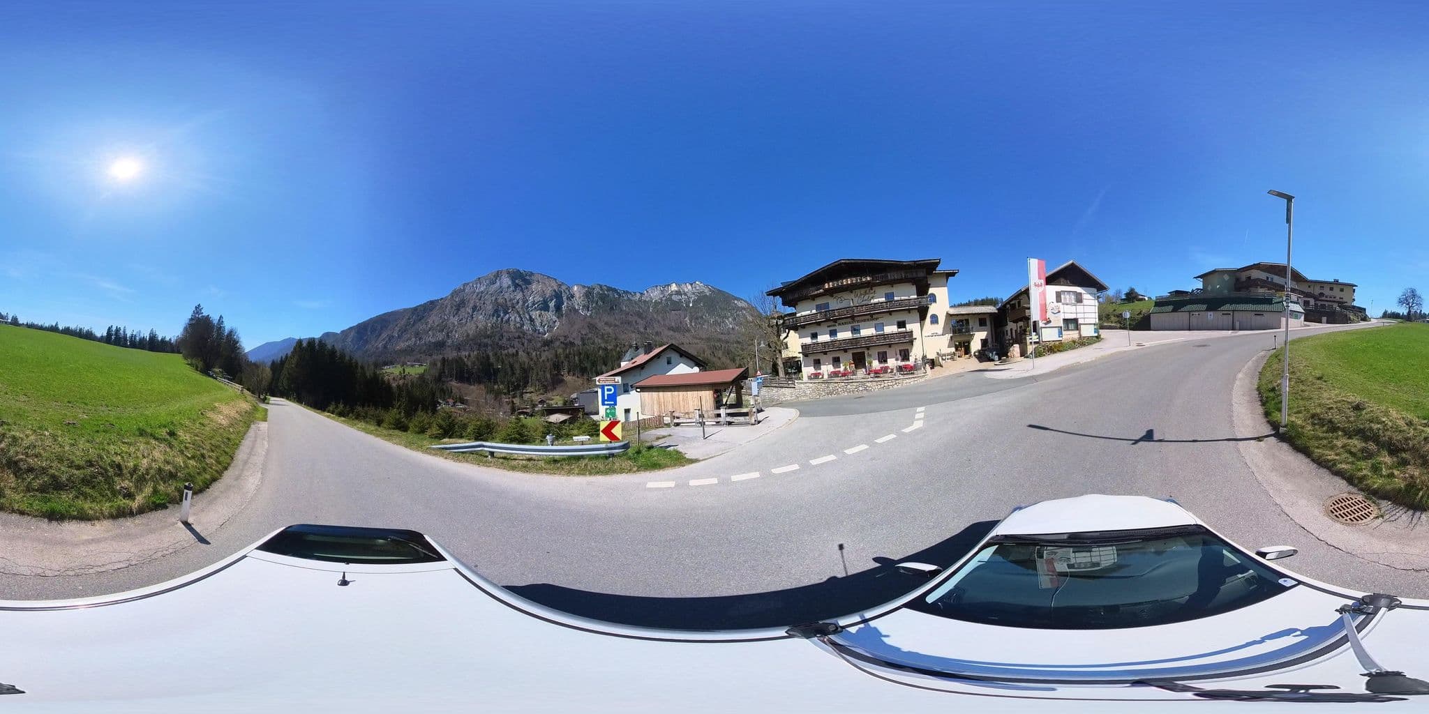 Street view near Hotel Mariasteinerhof Fam. Radinger, Angath — © osmplus_org (CC BY-SA · Mapillary)
