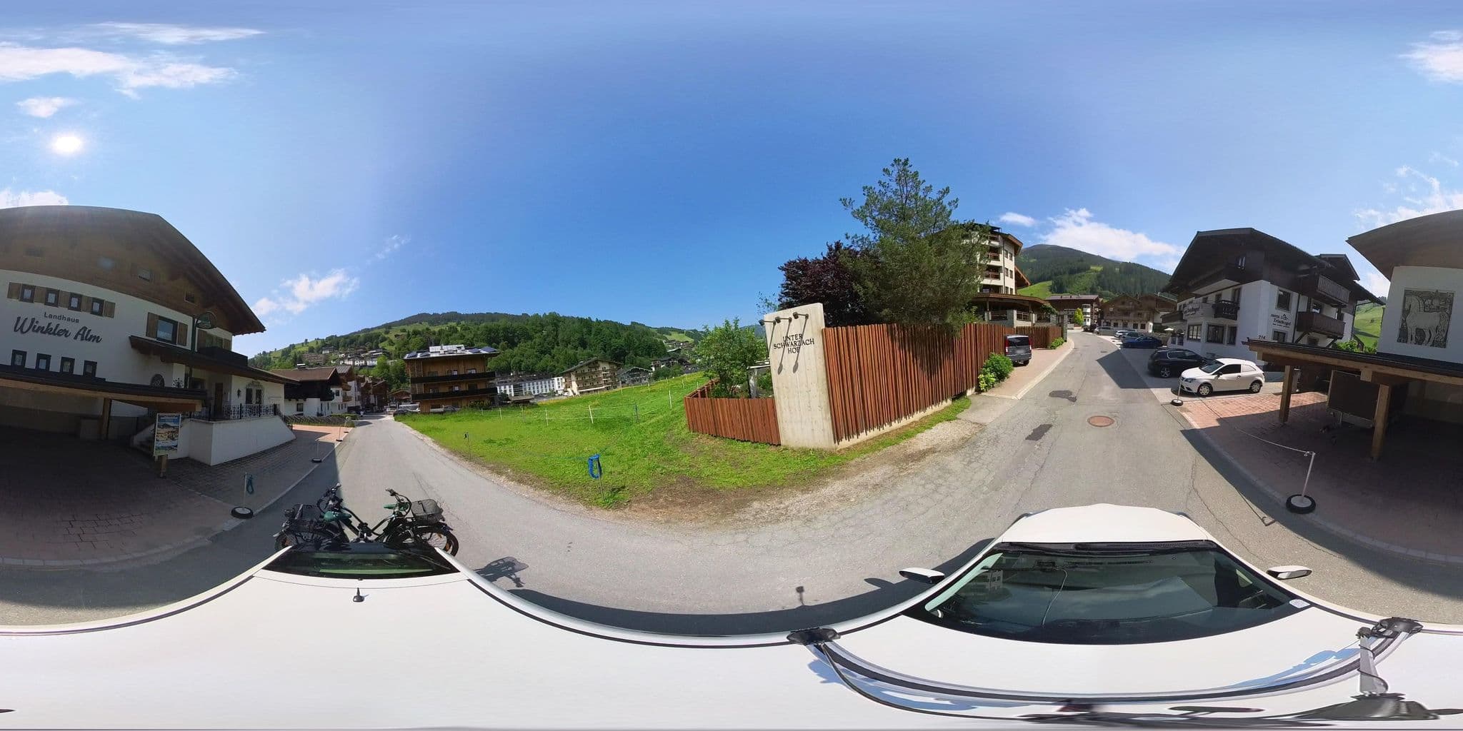 Street view near Heidis Landhaus, Hinterglemm — © osmplus_org (CC BY-SA · Mapillary)