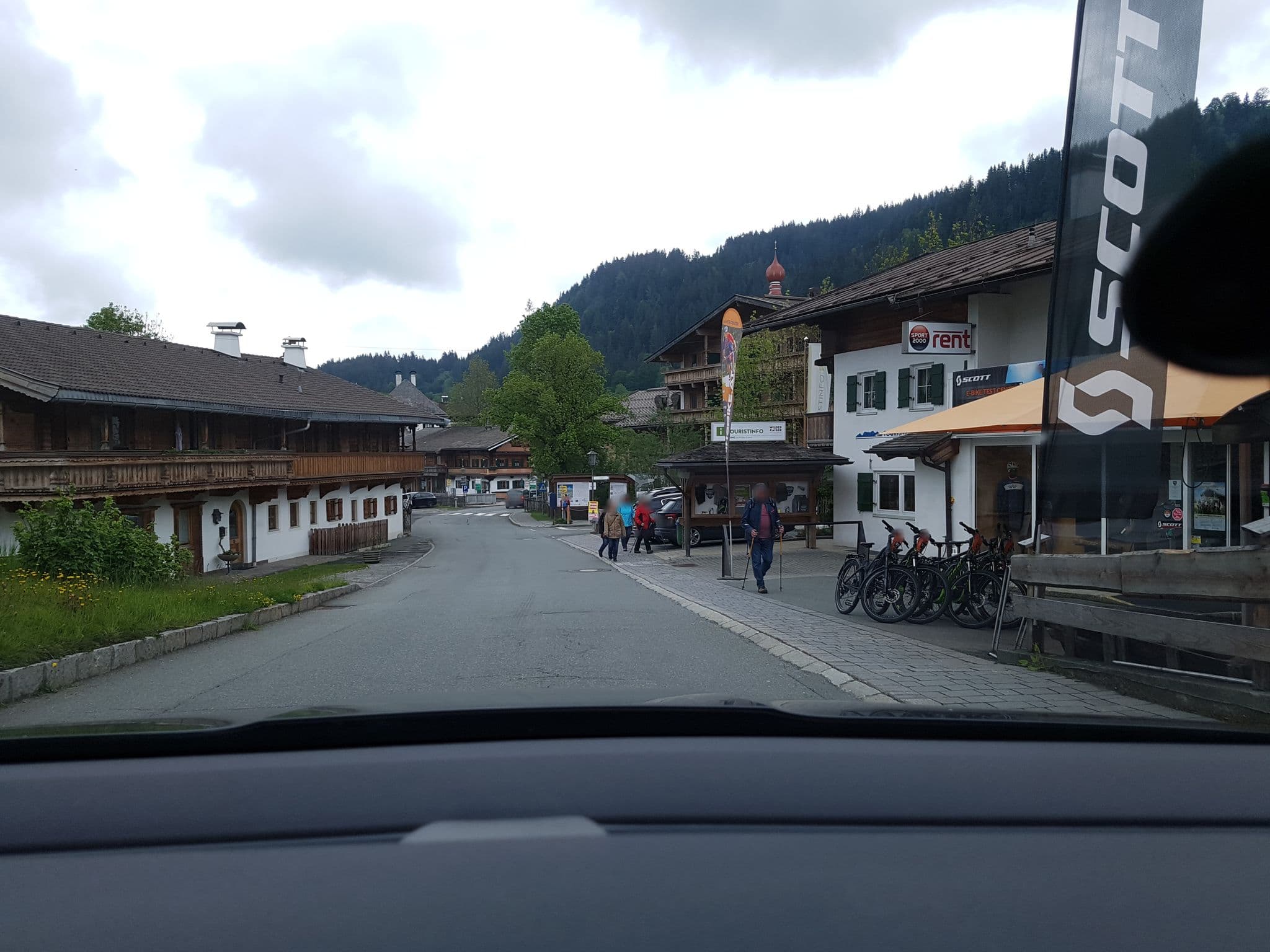 Street view near Haus Strobler, Ellmau — © schermy_at (CC BY-SA · Mapillary)