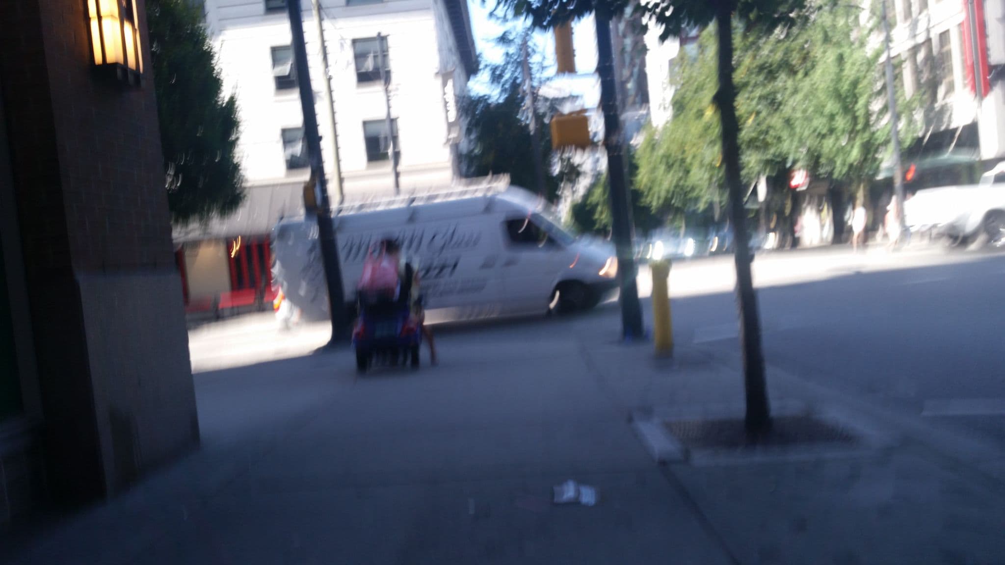 Street view near Moda Hotel, Downtown Vancouver — © omapme (CC BY-SA · Mapillary)