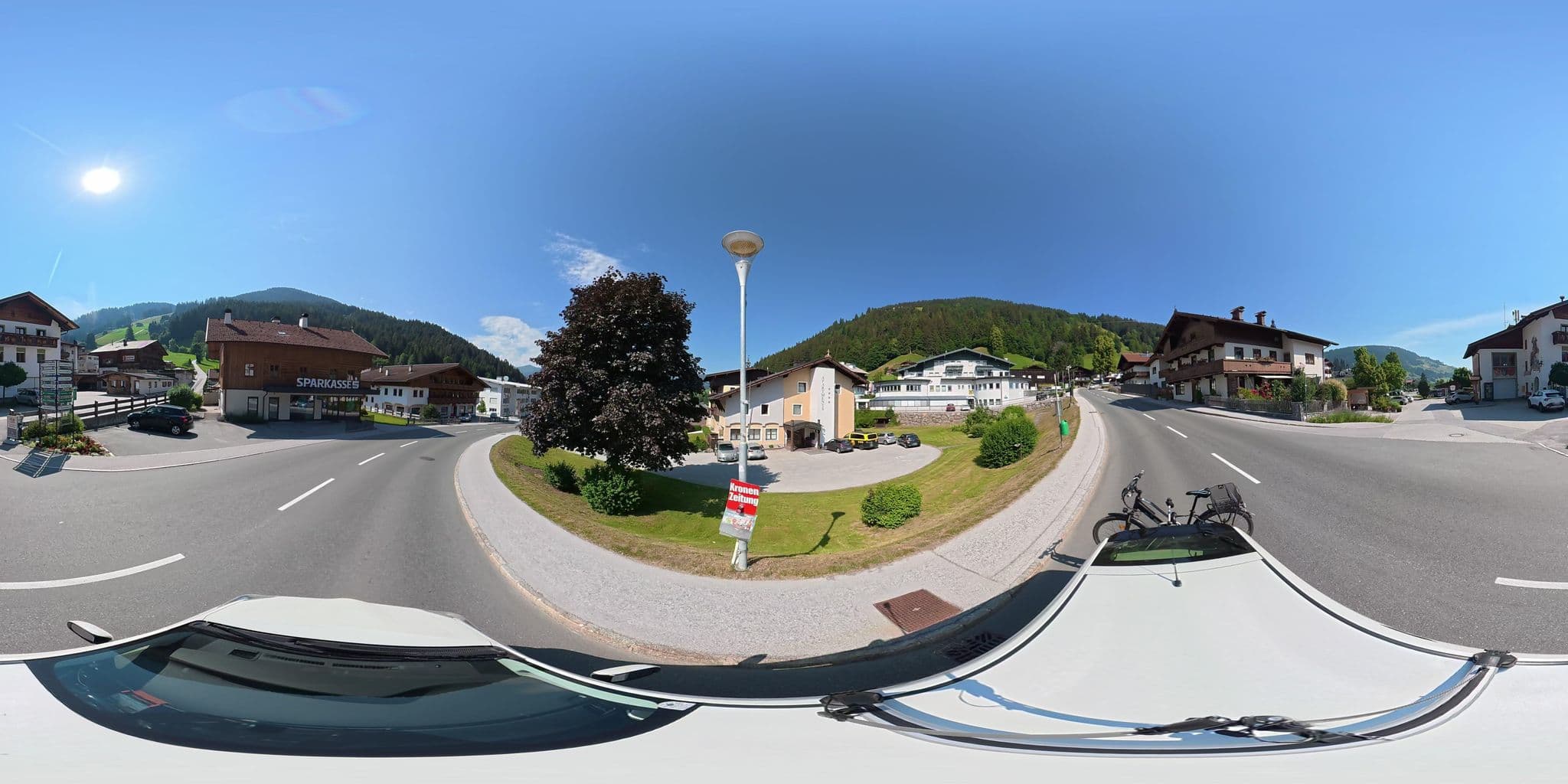 Street view near Hotel Bergland, Oberau — © osmplus_org (CC BY-SA · Mapillary)