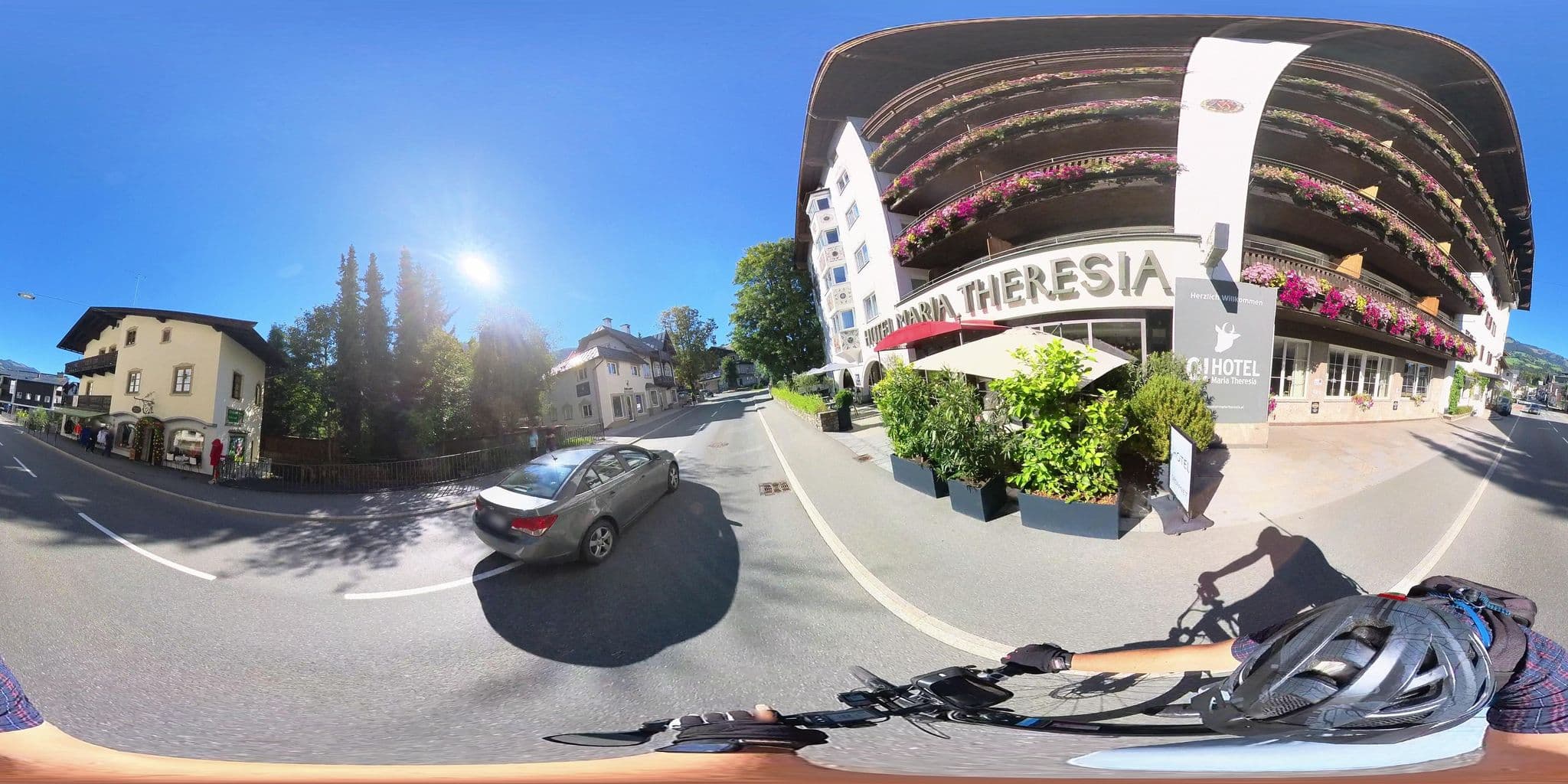 Street view near Pension Florianihof, Kitzbühel — © osmplus_org (CC BY-SA · Mapillary)