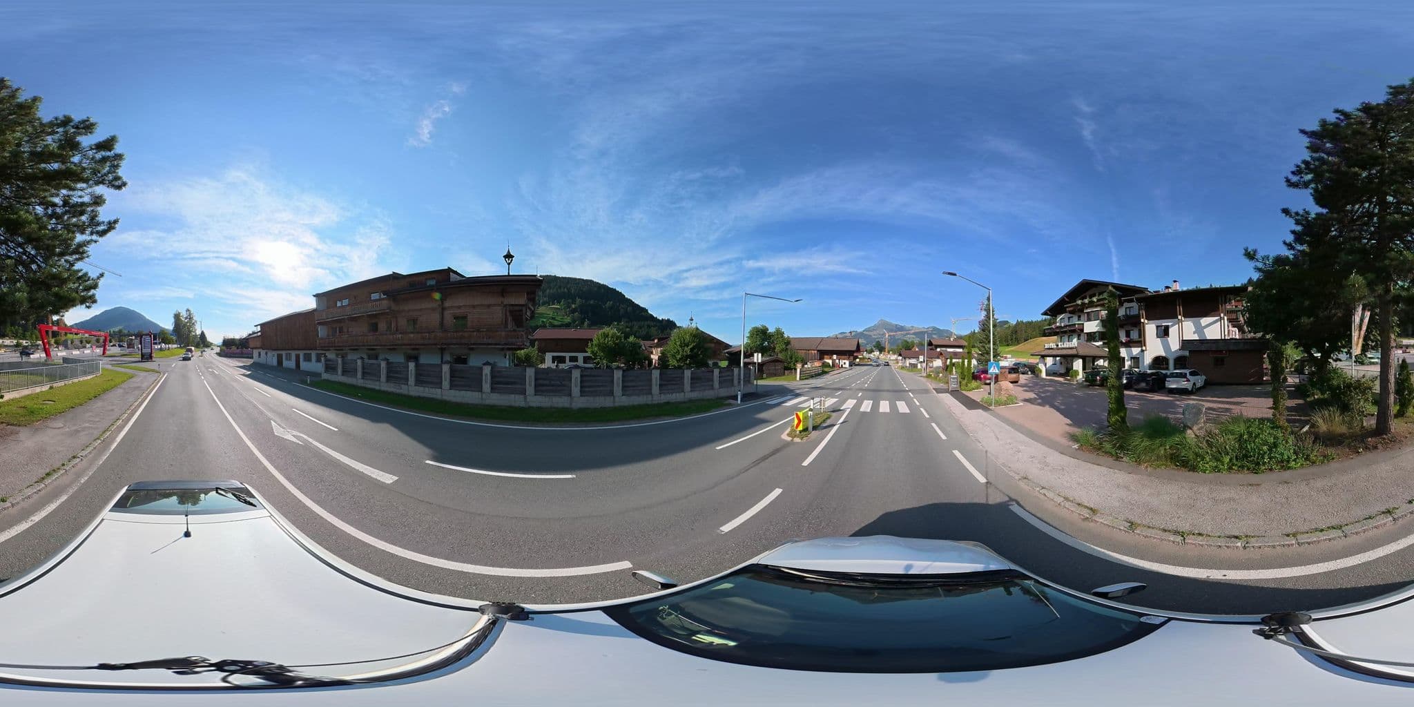Street view near Hotel Klausen, Kirchberg in Tirol — © osmplus_org (CC BY-SA · Mapillary)