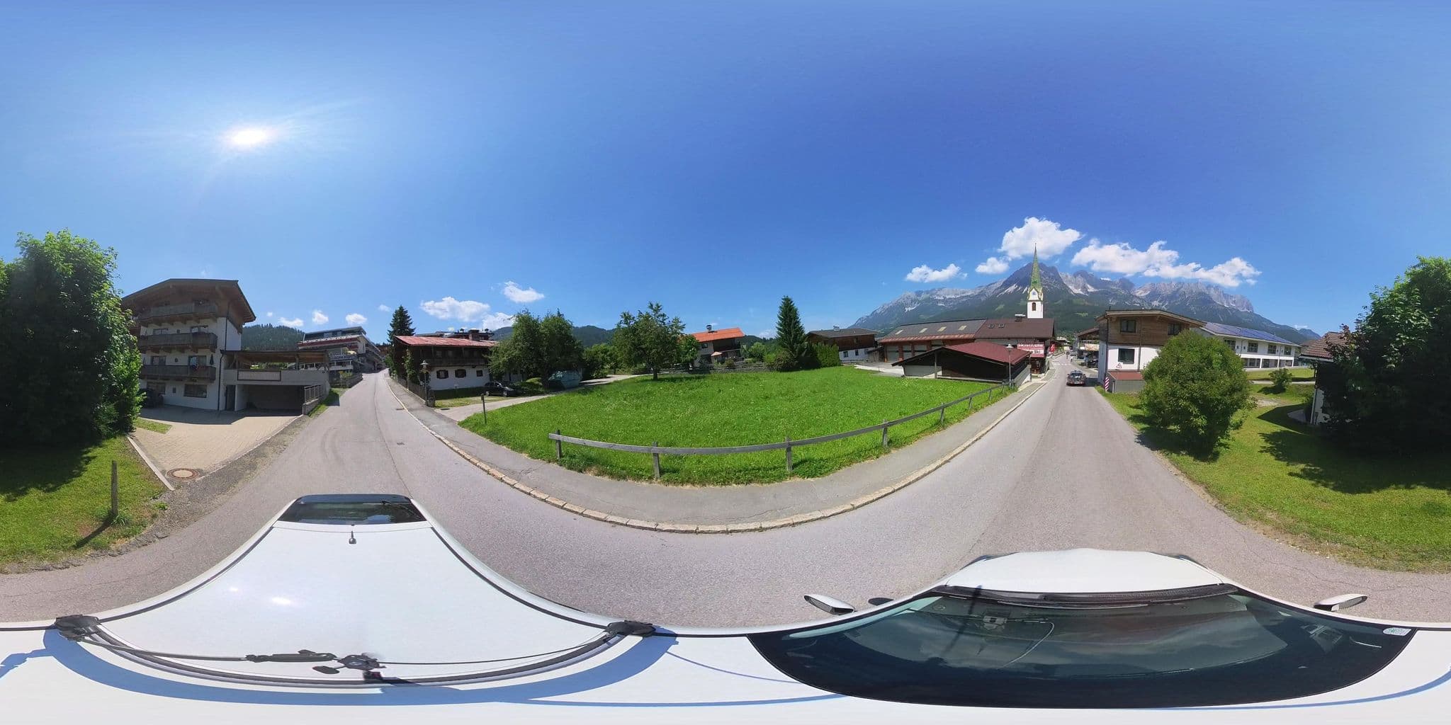 Street view near Pension Heuberger, Ellmau — © osmplus_org (CC BY-SA · Mapillary)