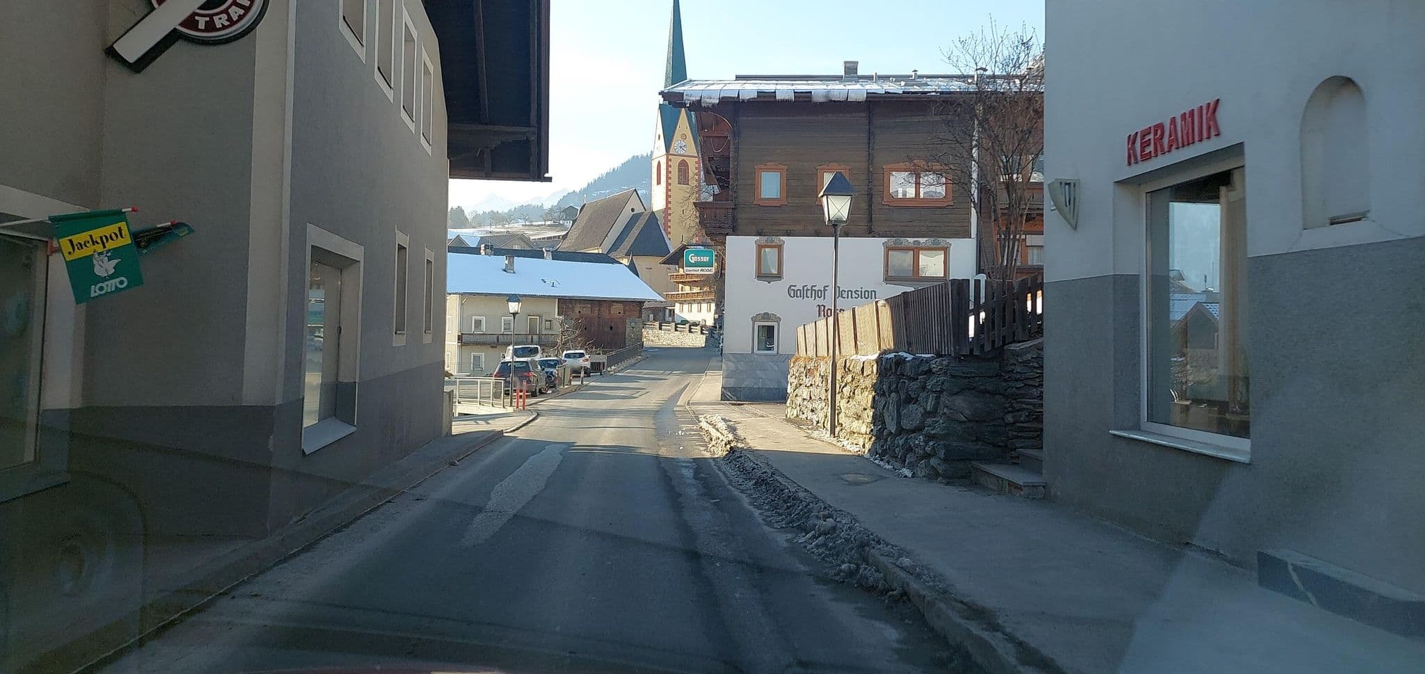 Street view near Gasthof u Pension Rose, Virgen — © gzin (CC BY-SA · Mapillary)