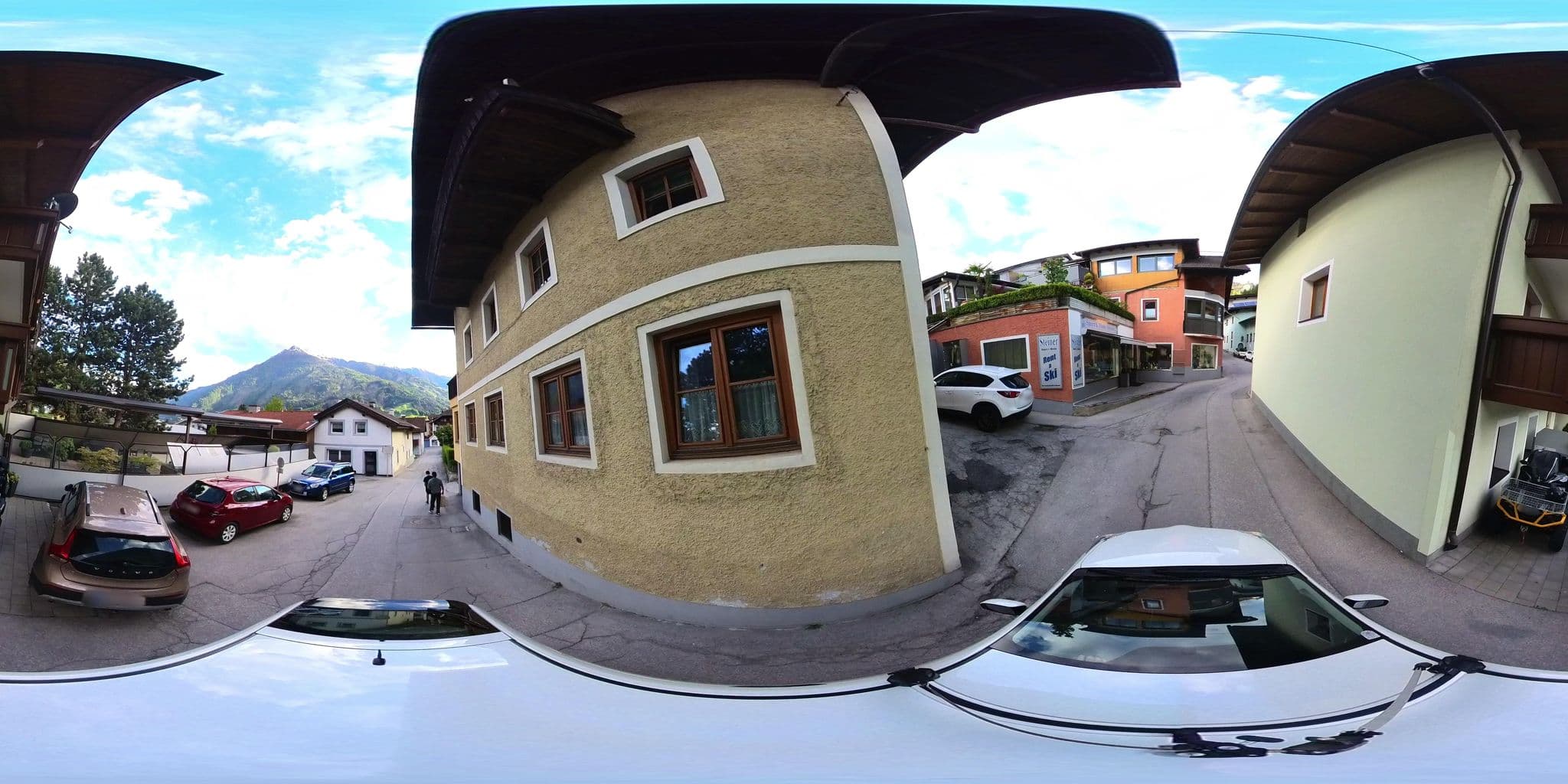 Street view near Gasthaus Kröll, Matrei in Osttirol — © osmplus_org (CC BY-SA · Mapillary)