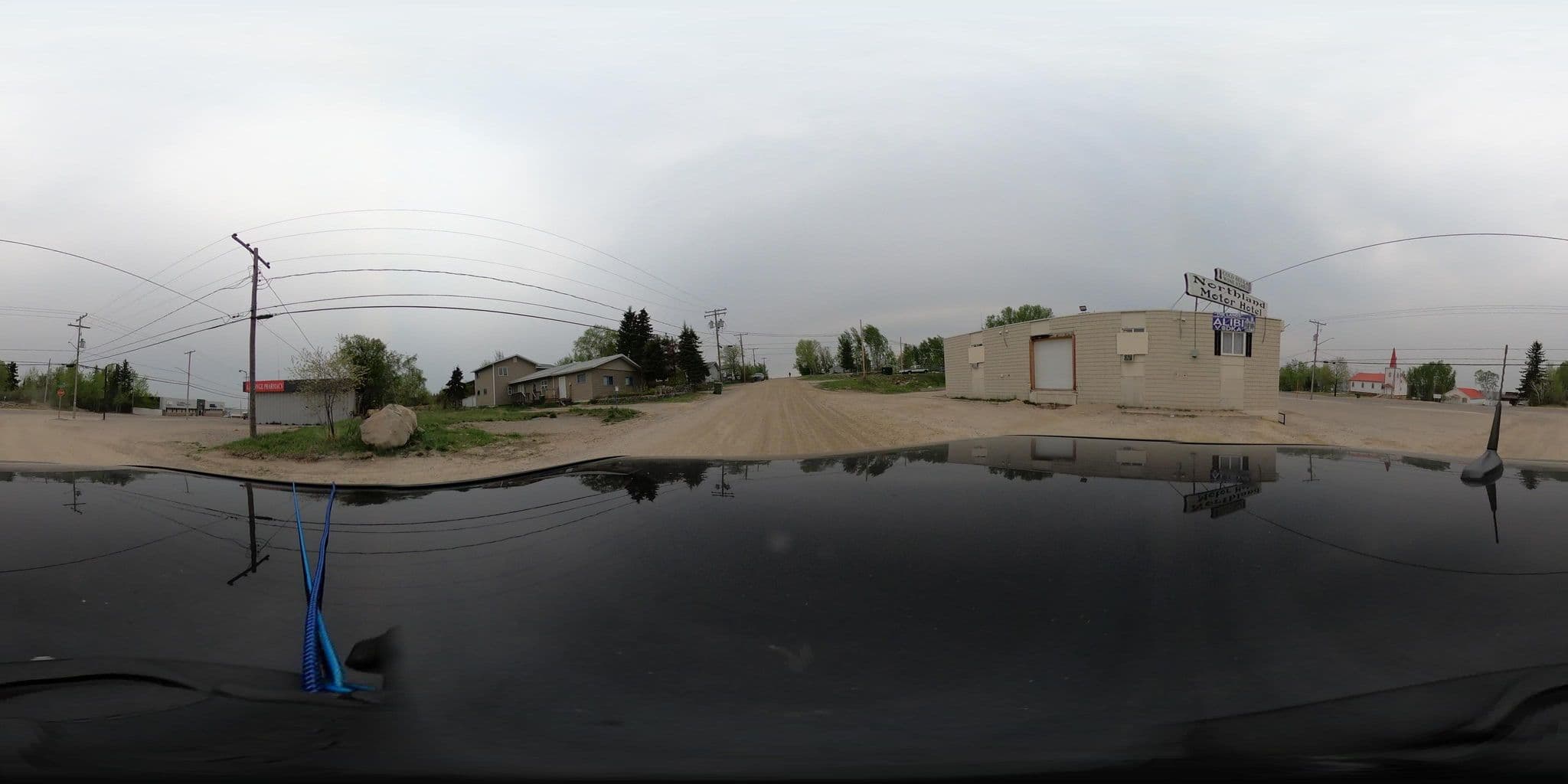 Street view near Northland Motor Hotel, La Ronge — © boxer123 (CC BY-SA · Mapillary)