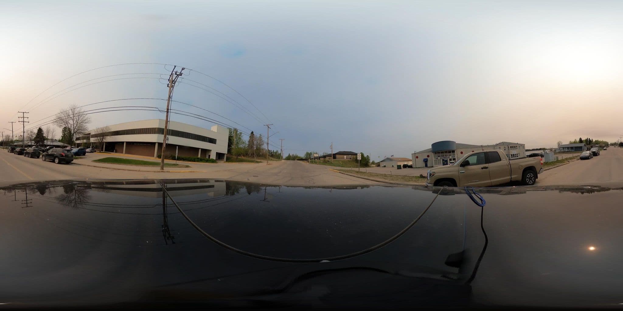 Street view near The Harbour Inn, La Ronge — © boxer123 (CC BY-SA · Mapillary)