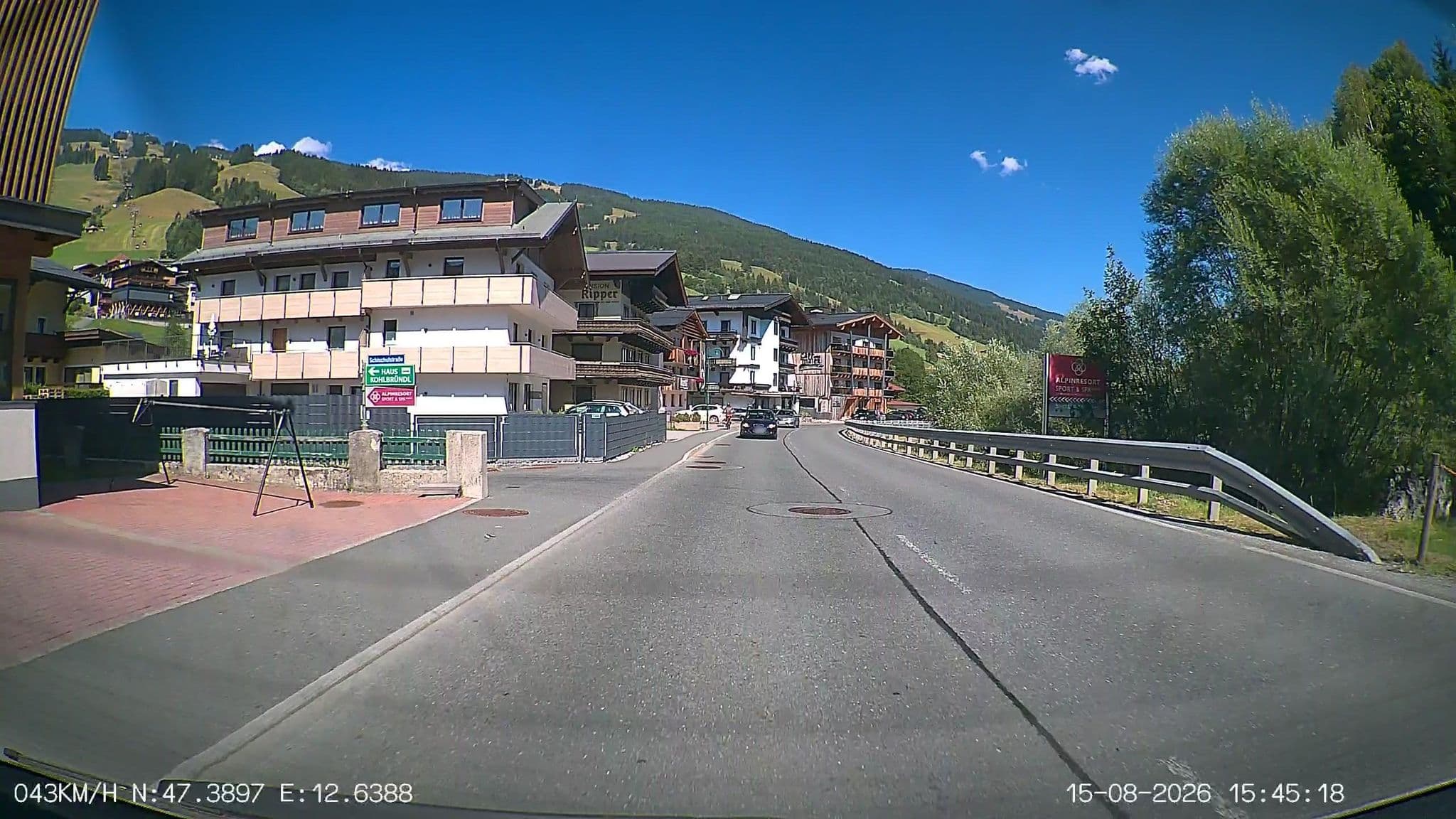Street view near Gappmaier Hubert, Saalbach — © heetENkoel (CC BY-SA · Mapillary)