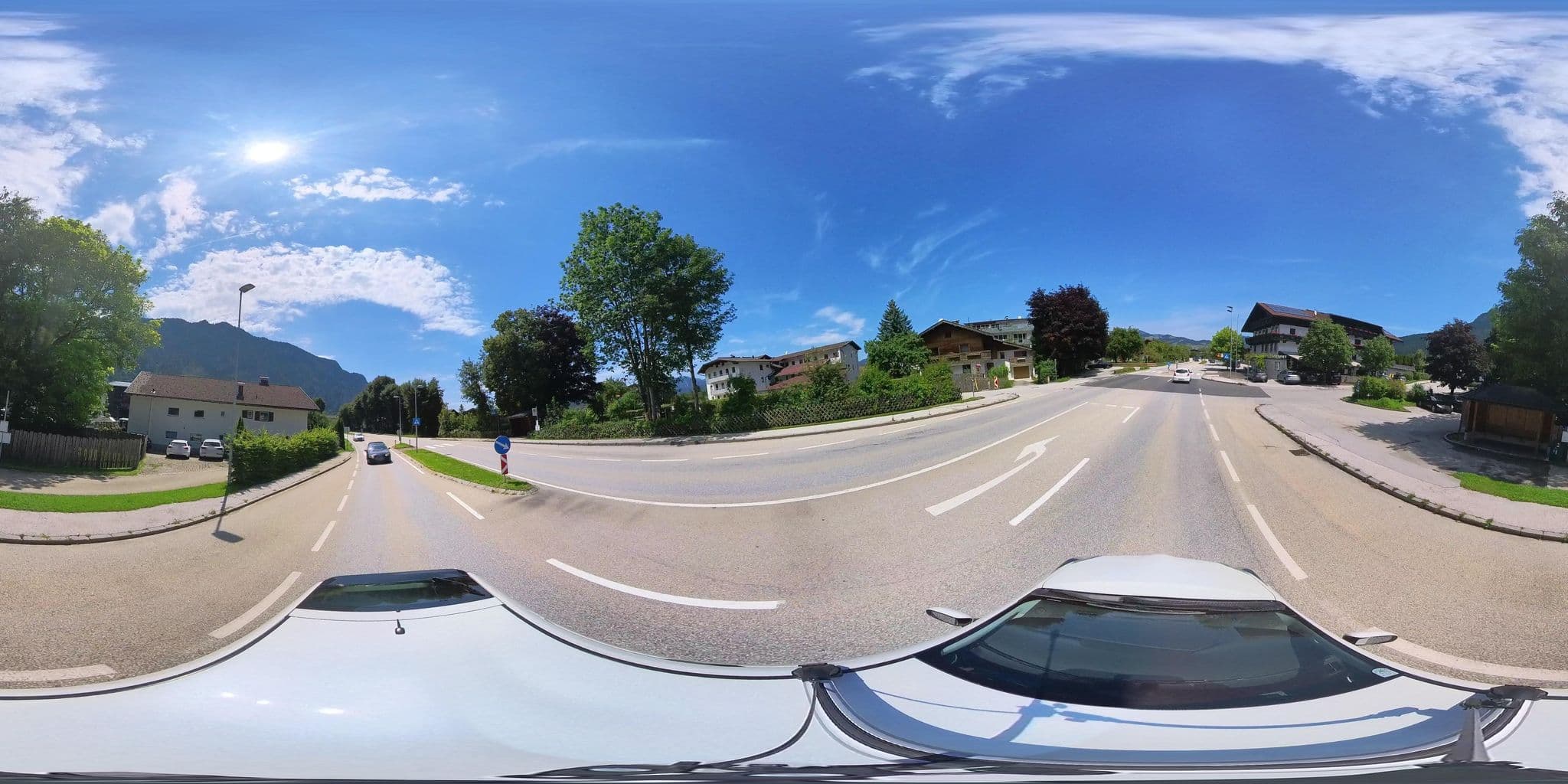 Street view near Sattlerwirt Hotel Ebbs, Ebbs — © osmplus_org (CC BY-SA · Mapillary)