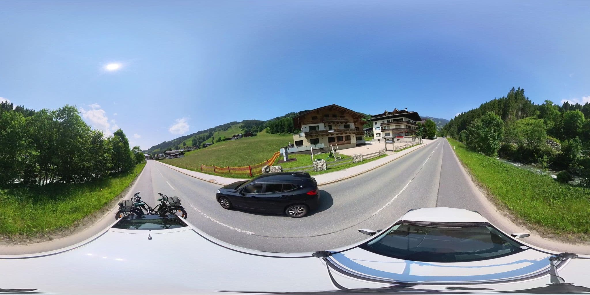 Street view near Chalet Michaela, Saalbach — © osmplus_org (CC BY-SA · Mapillary)